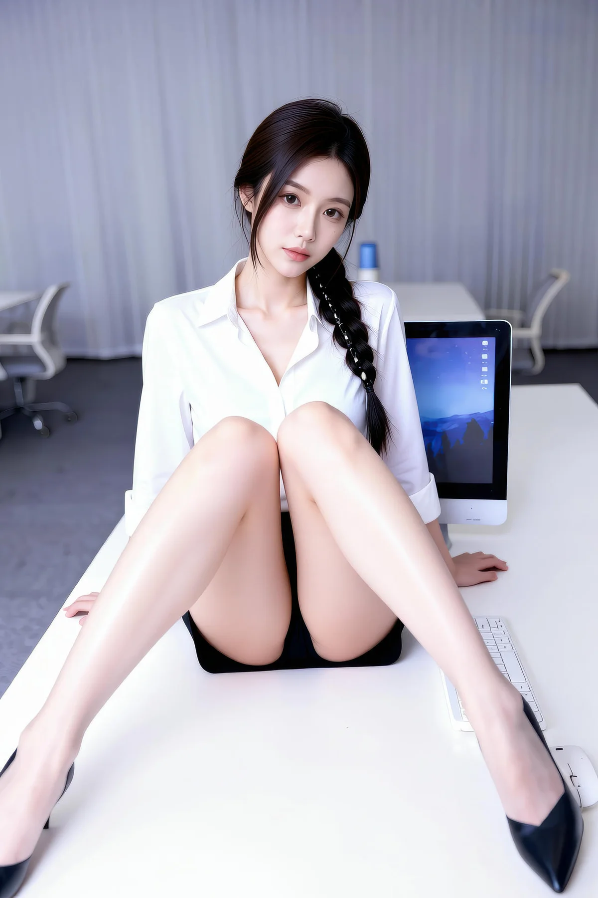 AIG  No.334 熙蕾学姐爆乳衬衫 - 68