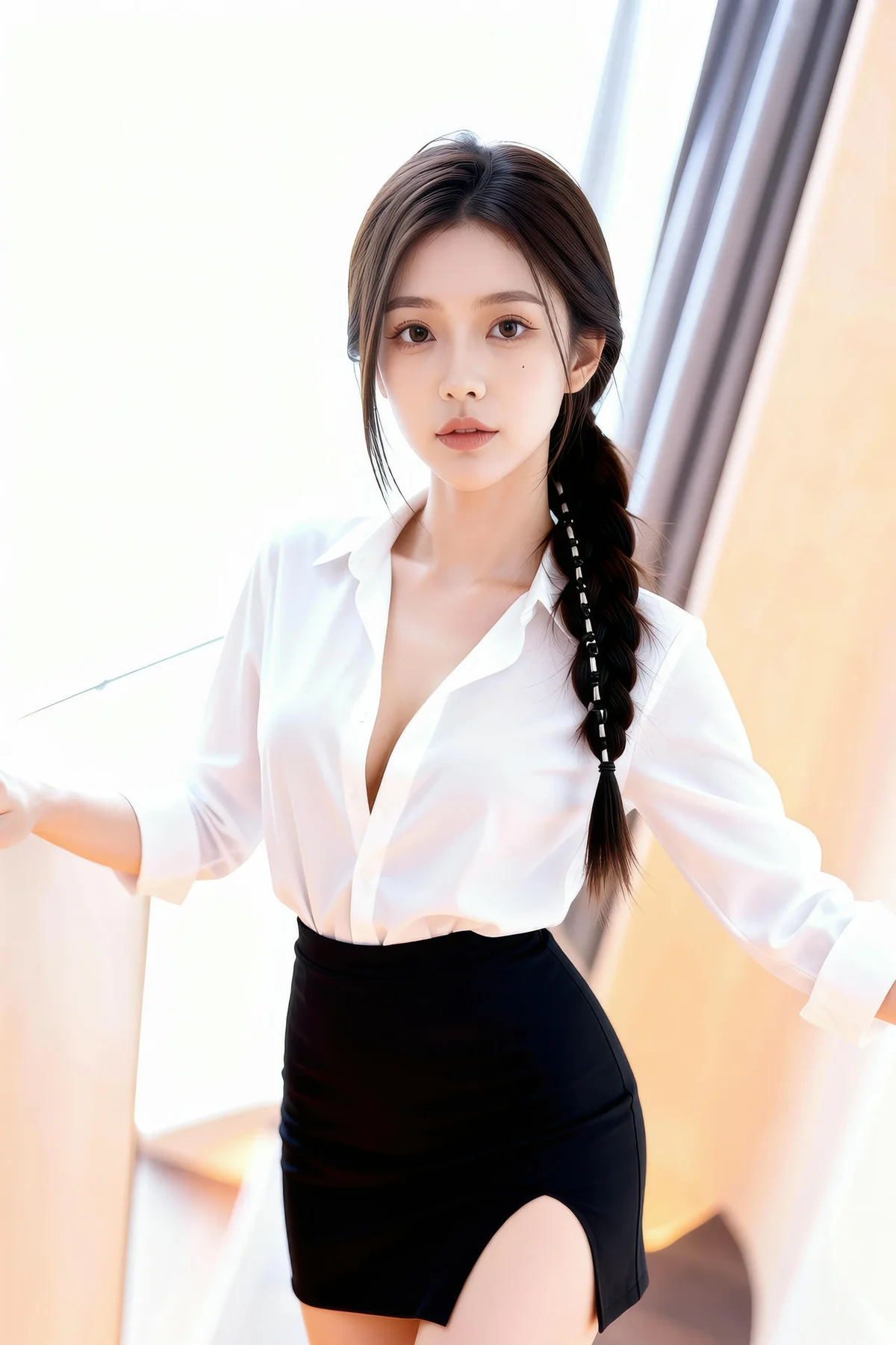 AIG  No.334 熙蕾学姐爆乳衬衫 - 76