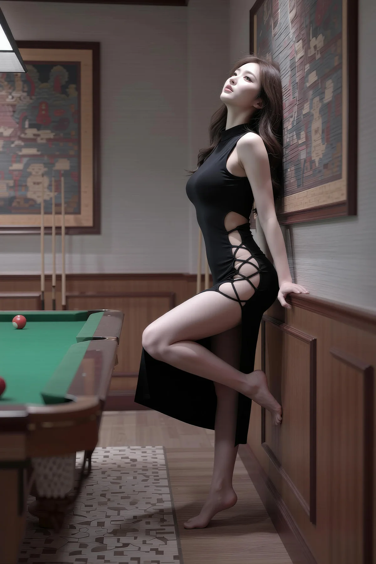 AIG  No.335 糖er桌球主题长腿爆乳 - 49