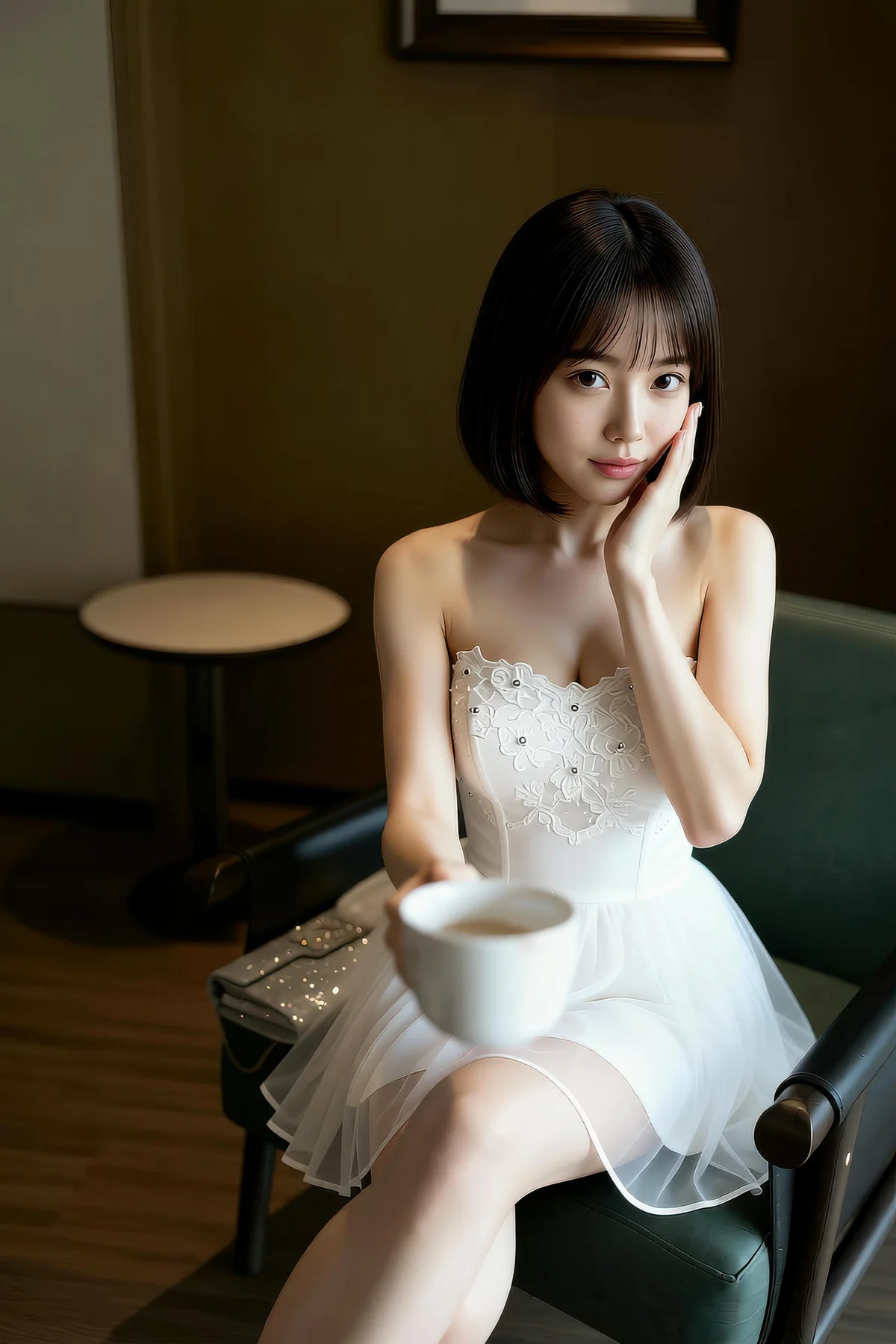 AIG  No.336 小乔丝绸睡衣酥胸 - 21