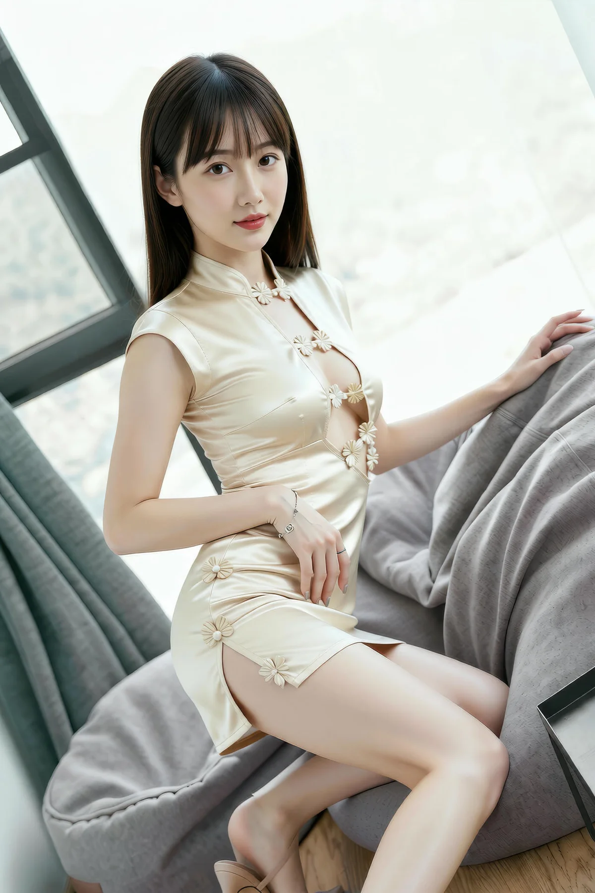 AIG  No.340 婉儿旗袍制服美腿 - 13