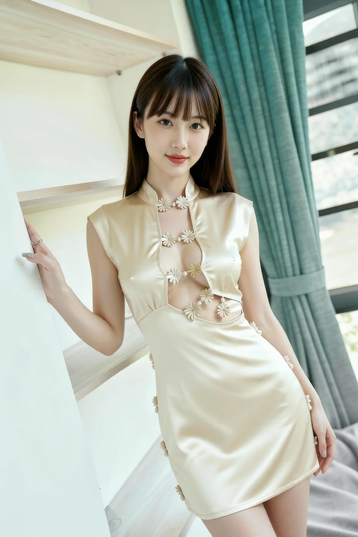 AIG  No.340 婉儿旗袍制服美腿 - 56