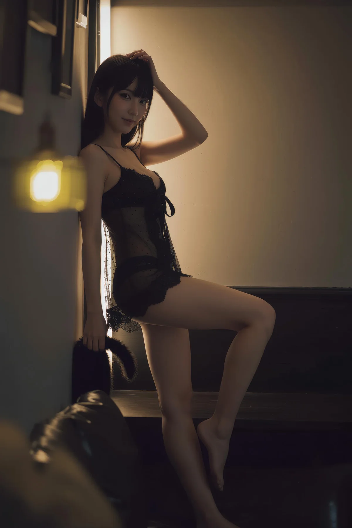 AIG  No.341 芭喜mila香肩长腿气质美女 - 19