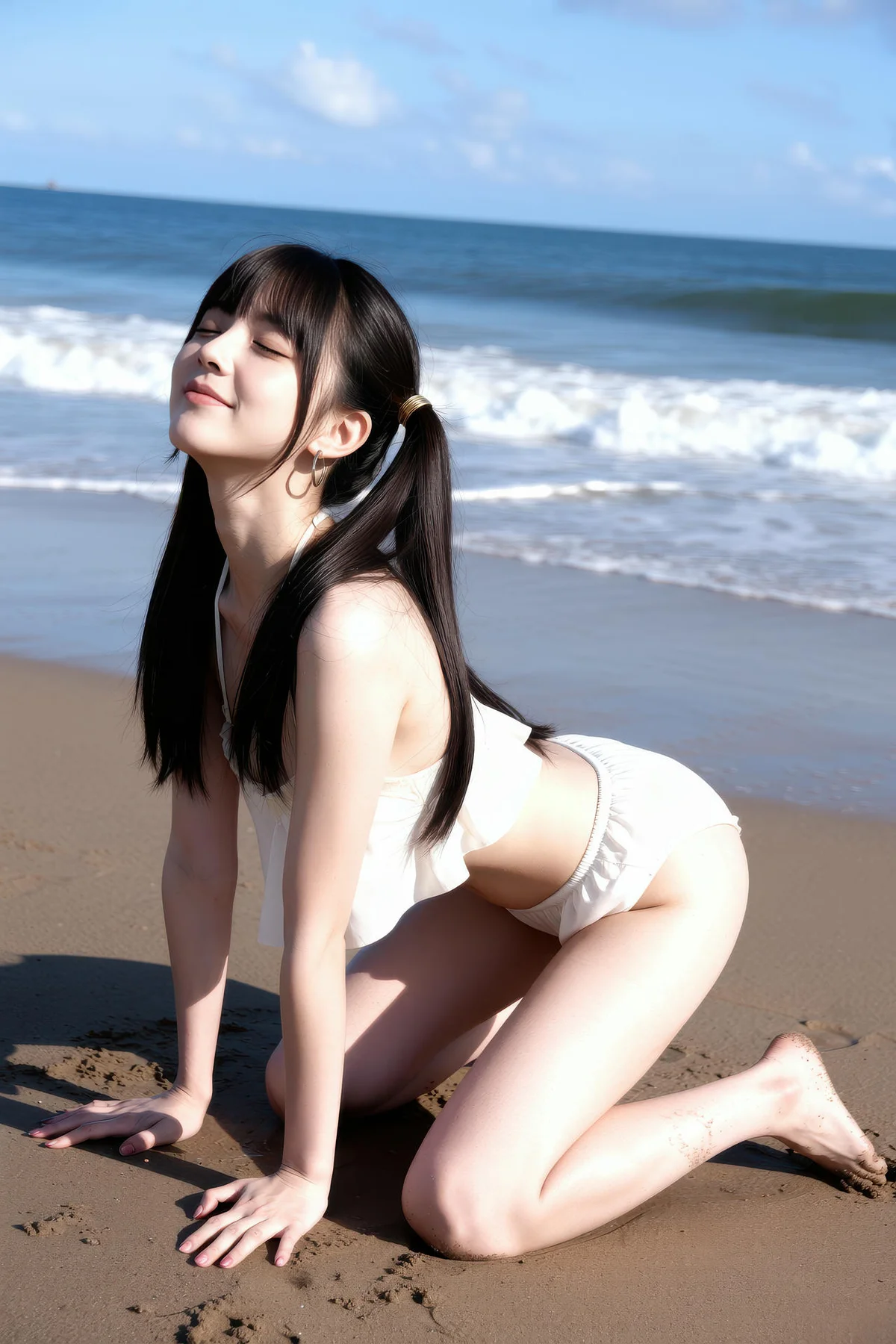 AIG  No.342 柚柚sasa沙滩酥胸爆乳 - 14