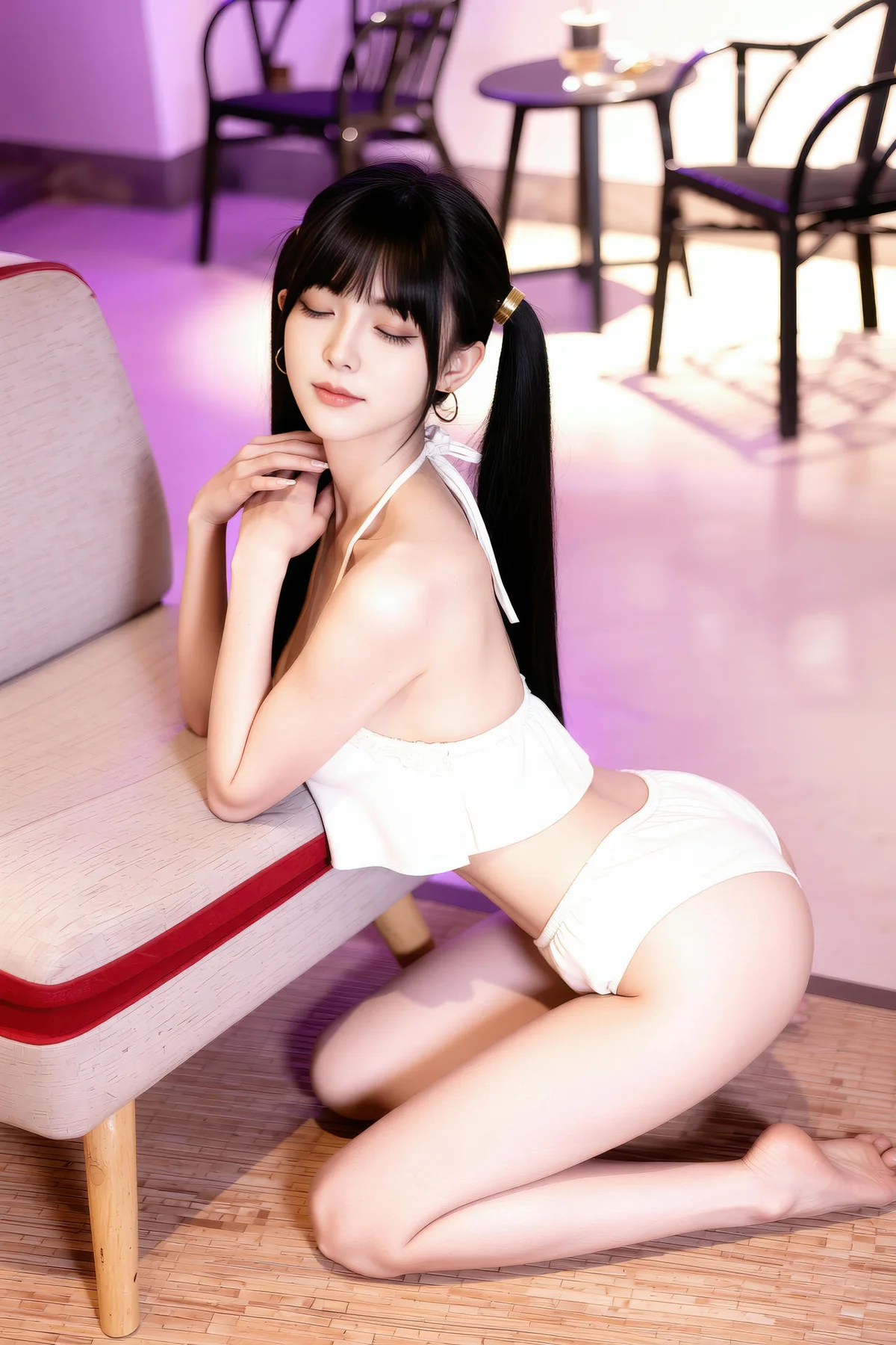 AIG  No.342 柚柚sasa沙滩酥胸爆乳 - 46