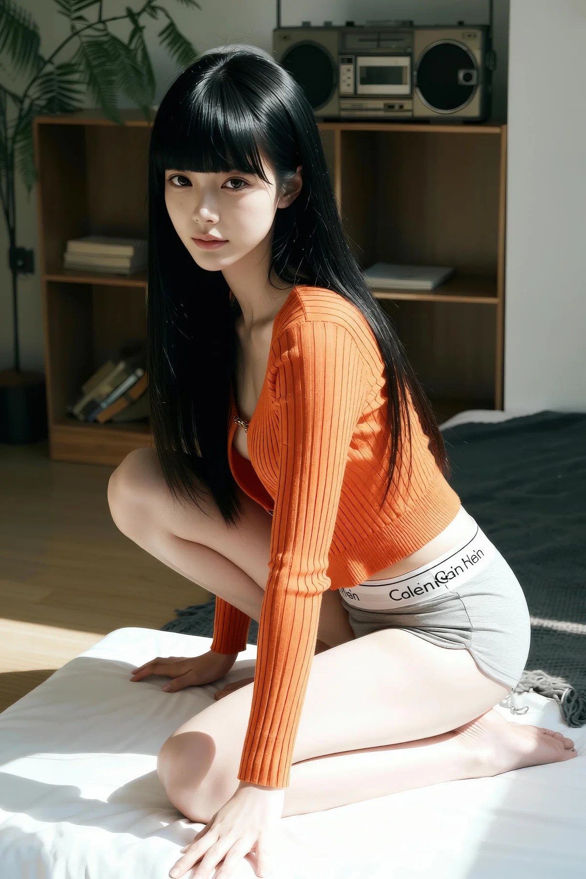 AIG  No.343 九歌lina橘色紧身衣爆乳 - 20