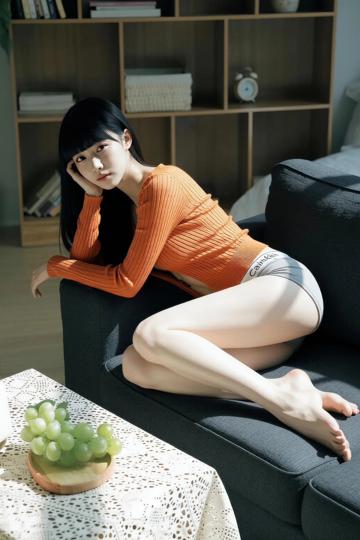 AIG  No.343 九歌lina橘色紧身衣爆乳 - 31