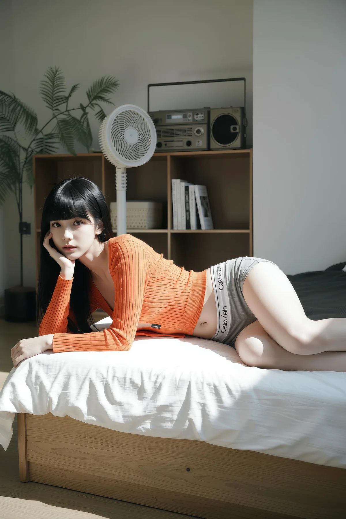 AIG  No.343 九歌lina橘色紧身衣爆乳 - 77