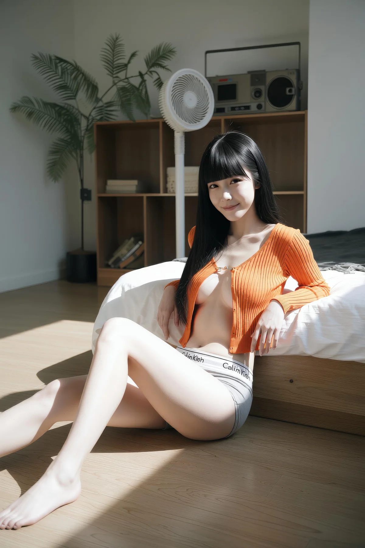 AIG  No.343 九歌lina橘色紧身衣爆乳 - 91