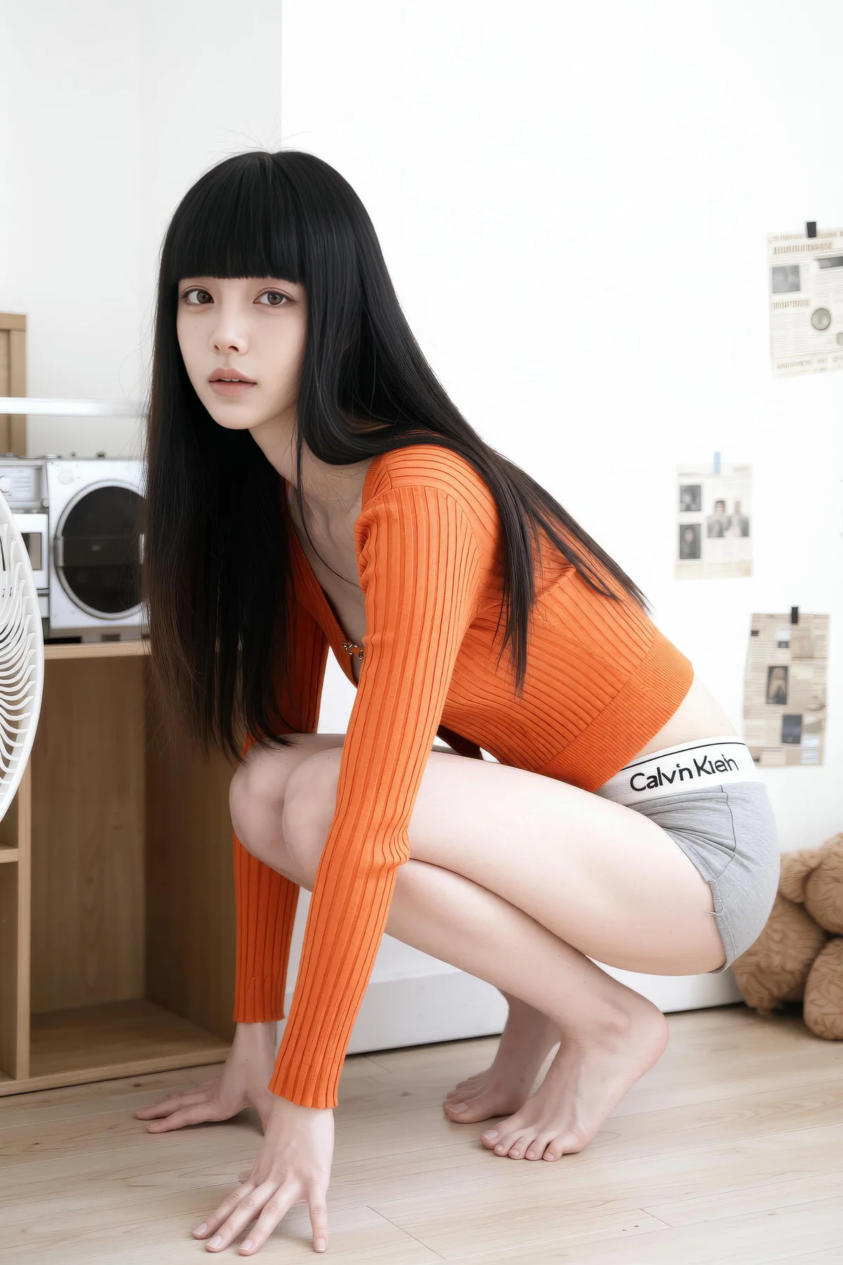 AIG  No.343 九歌lina橘色紧身衣爆乳 - 94