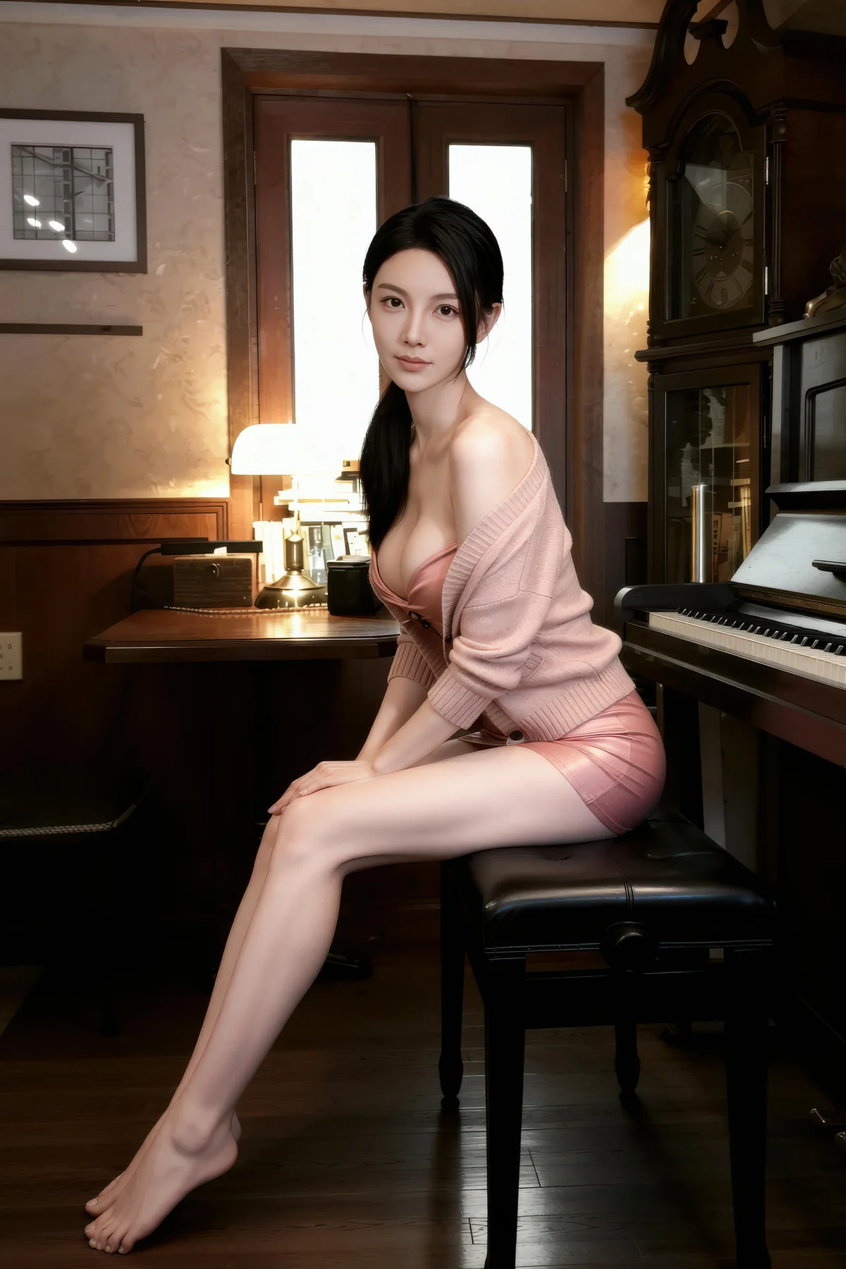 AIG  No.345 柒琪喵爆乳亮色紧身裙 - 32
