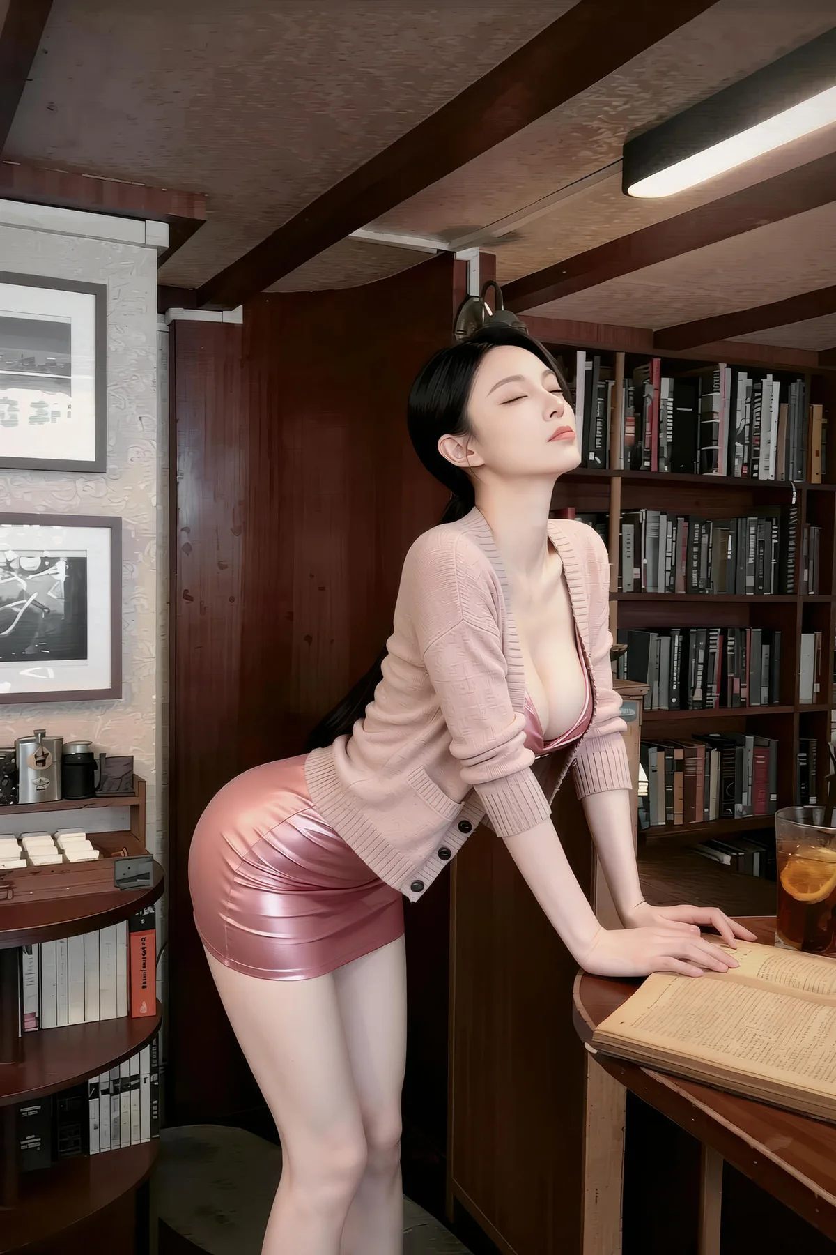 AIG  No.345 柒琪喵爆乳亮色紧身裙 - 58