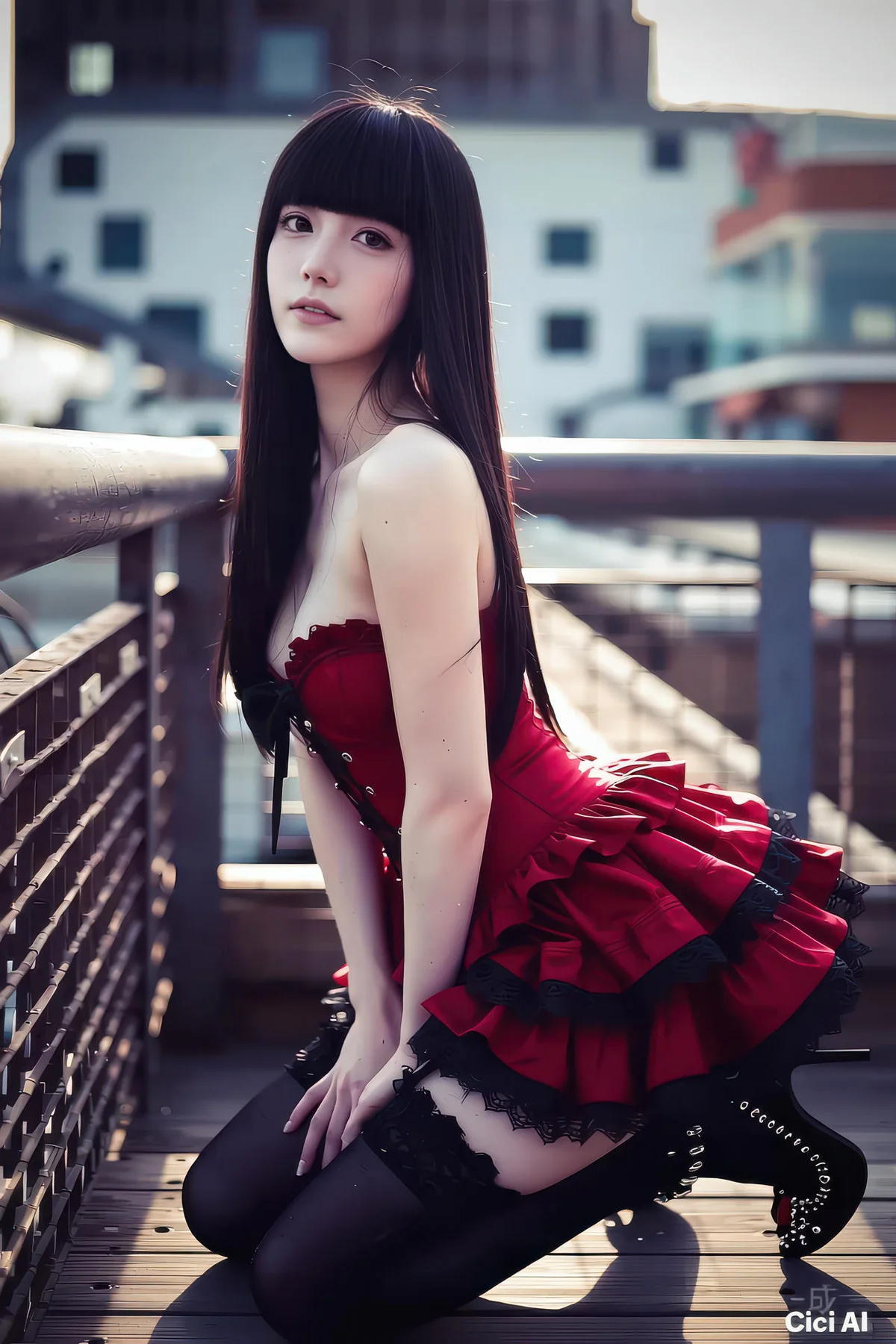 AIG  No.352 九歌lina黑丝高跟写真 - 15