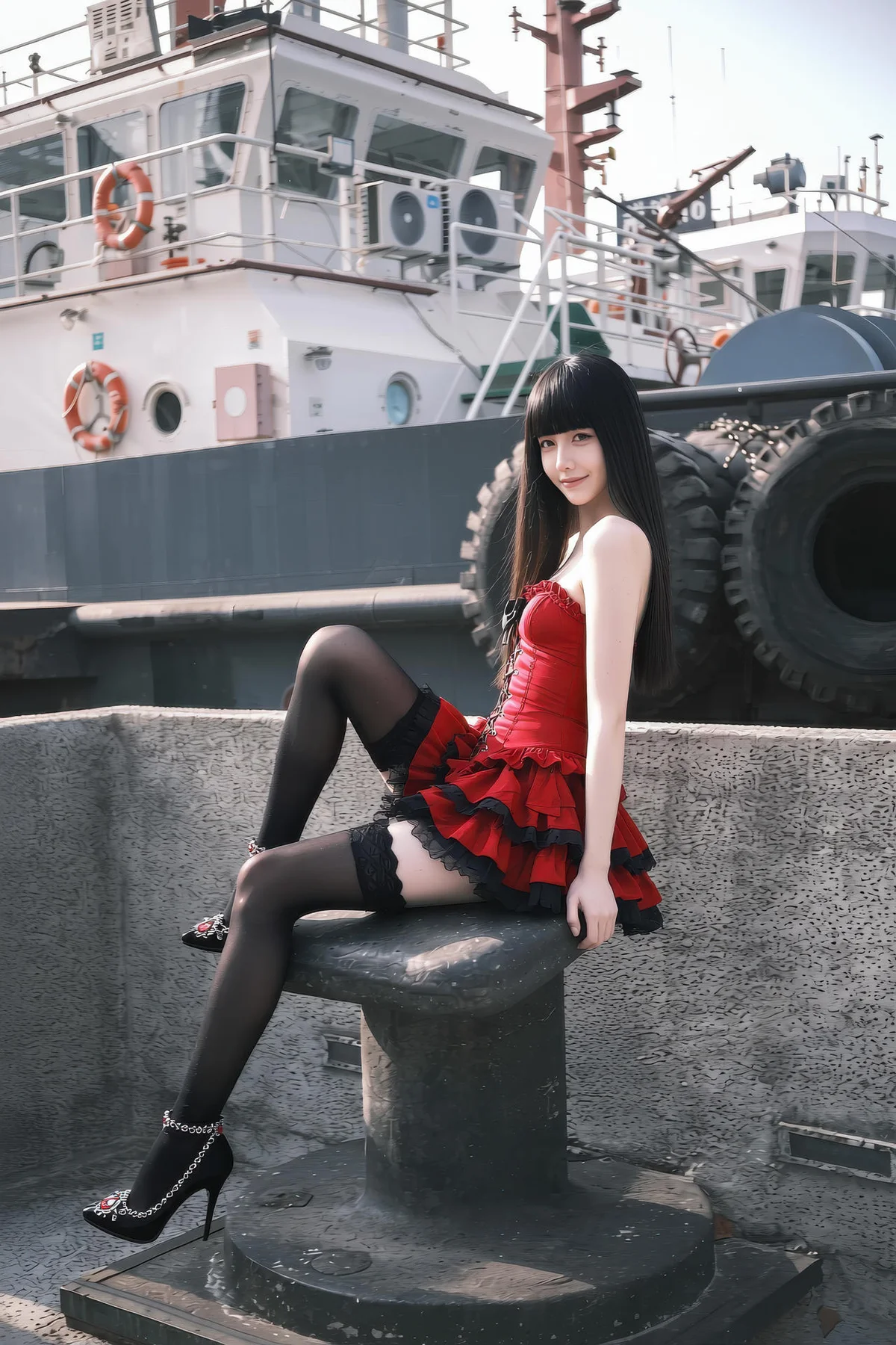 AIG  No.352 九歌lina黑丝高跟写真 - 21