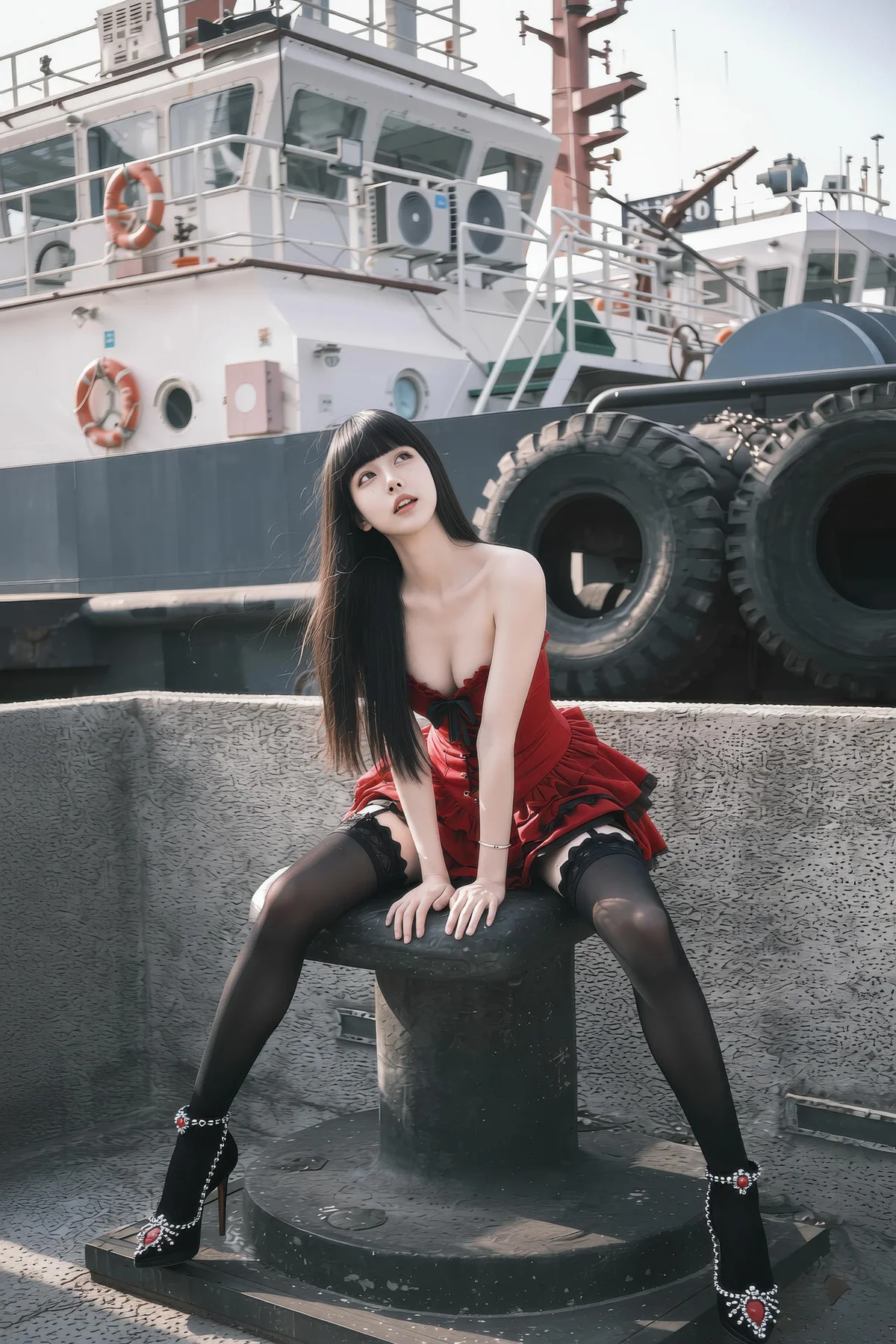 AIG  No.352 九歌lina黑丝高跟写真 - 25