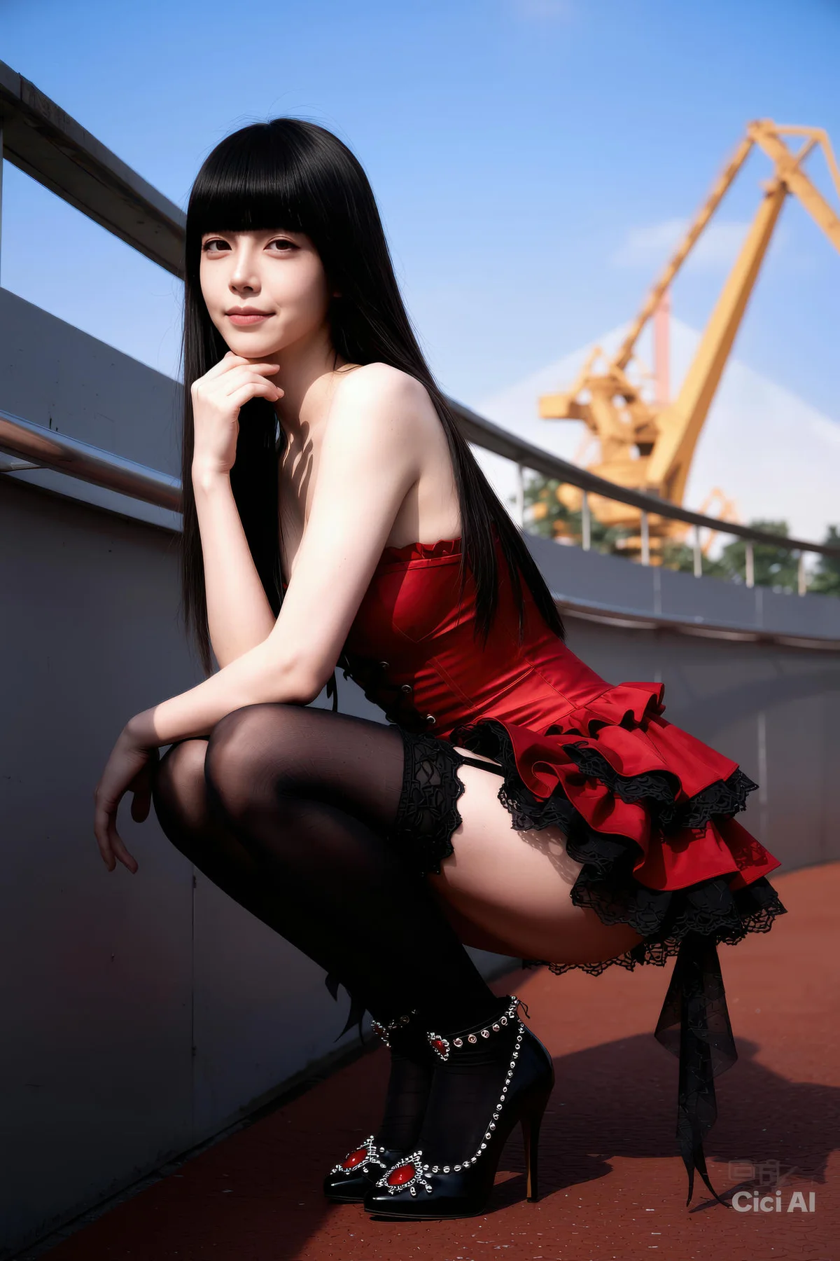 AIG  No.352 九歌lina黑丝高跟写真 - 35