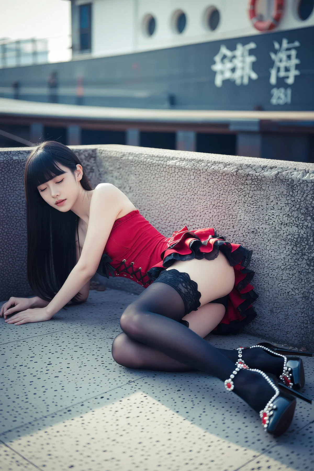 AIG  No.352 九歌lina黑丝高跟写真 - 75