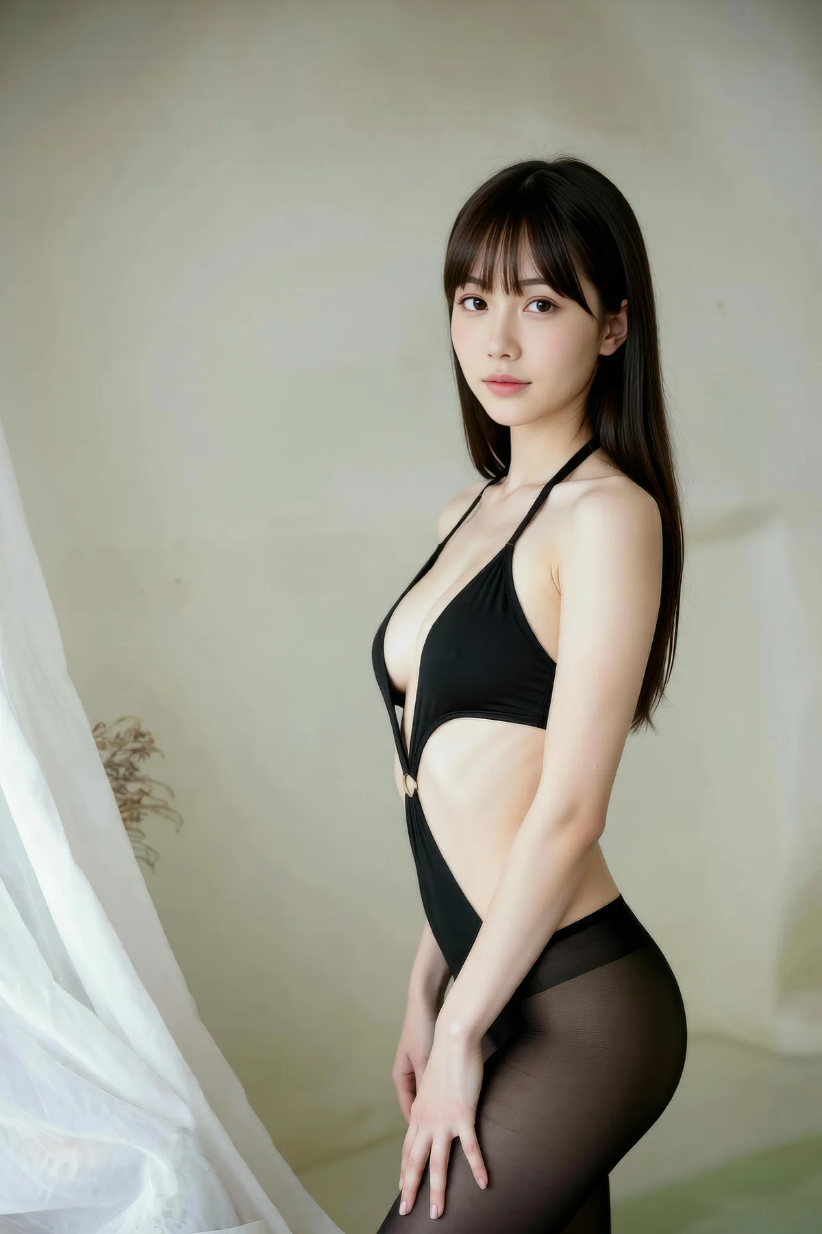 AIG  No.359 婉婉爆乳黑丝连体衣 - 29