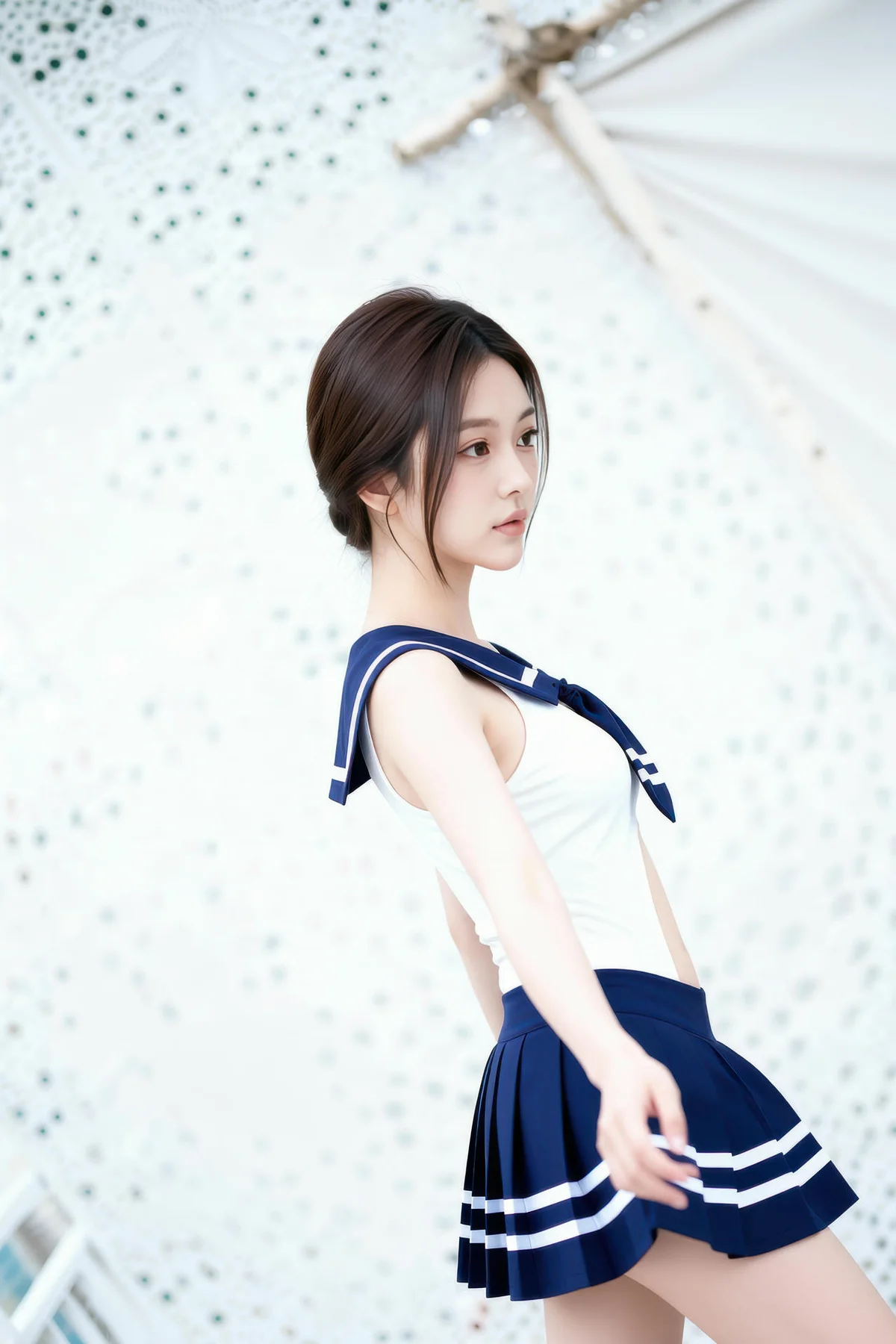 AIG  No.365  熙蕾学姐jk制服短裙 - 11