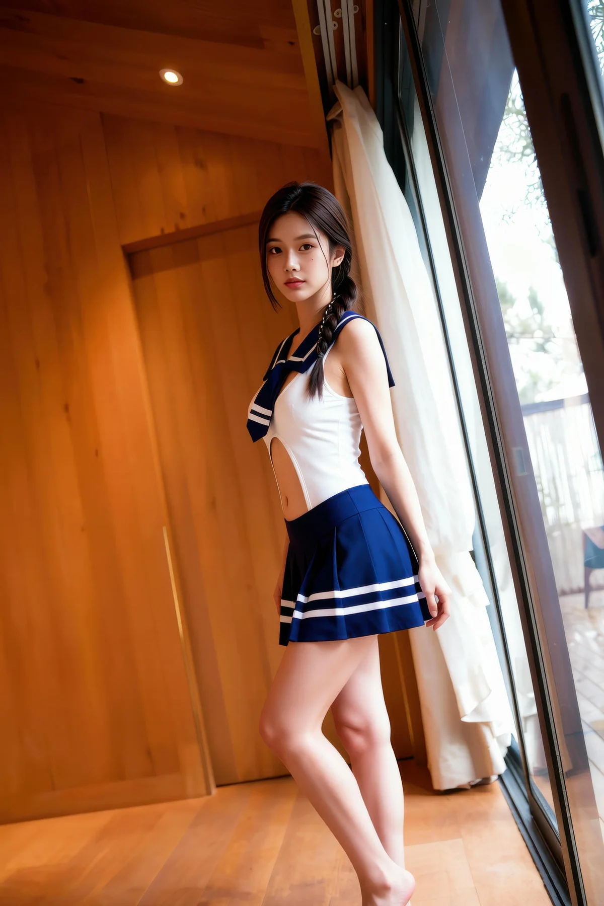 AIG  No.365  熙蕾学姐jk制服短裙 - 18