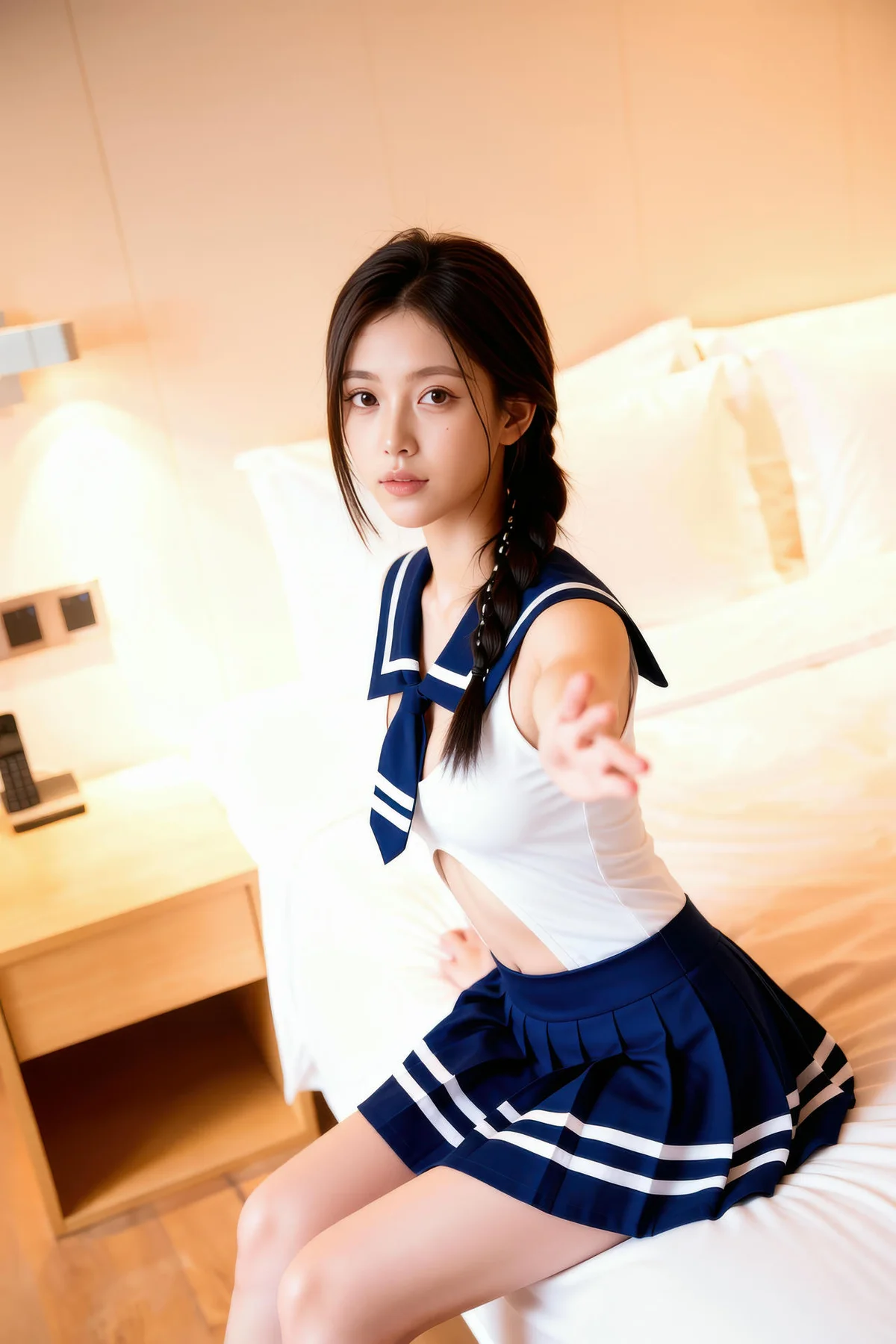 AIG  No.365  熙蕾学姐jk制服短裙 - 21