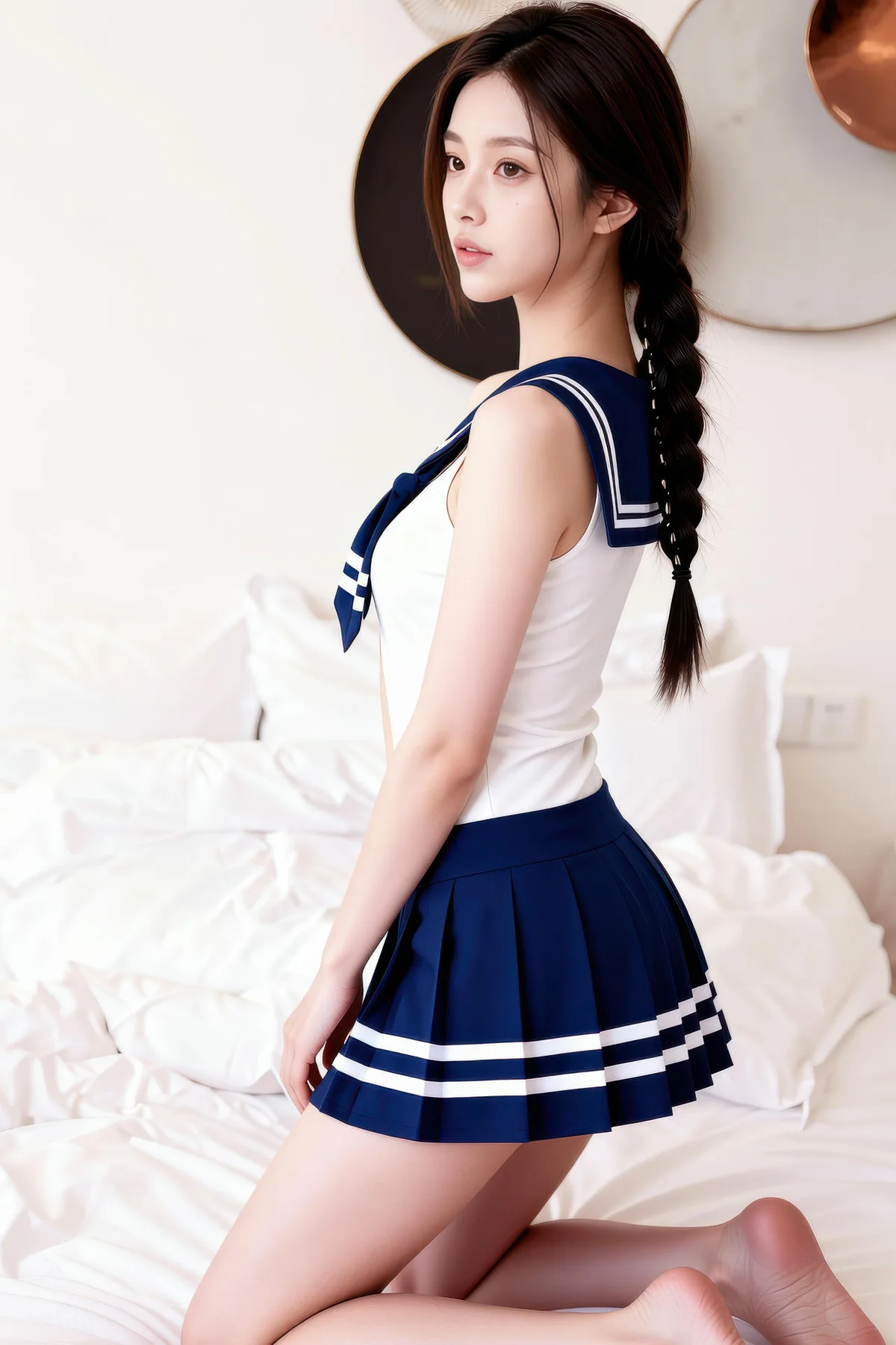 AIG  No.365  熙蕾学姐jk制服短裙 - 42