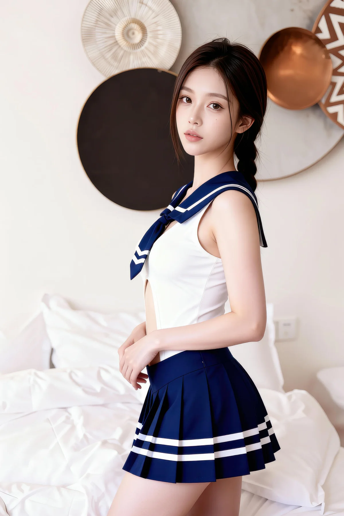 AIG  No.365  熙蕾学姐jk制服短裙 - 45