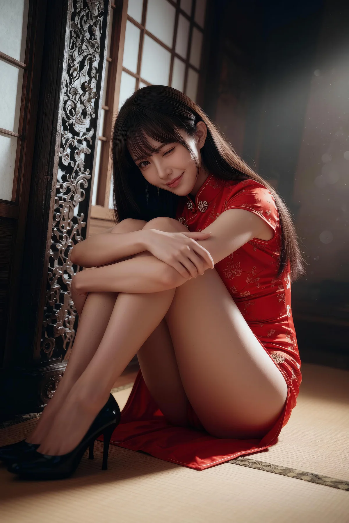 AIG  No.373 芭喜mila性感红裙制服 - 20