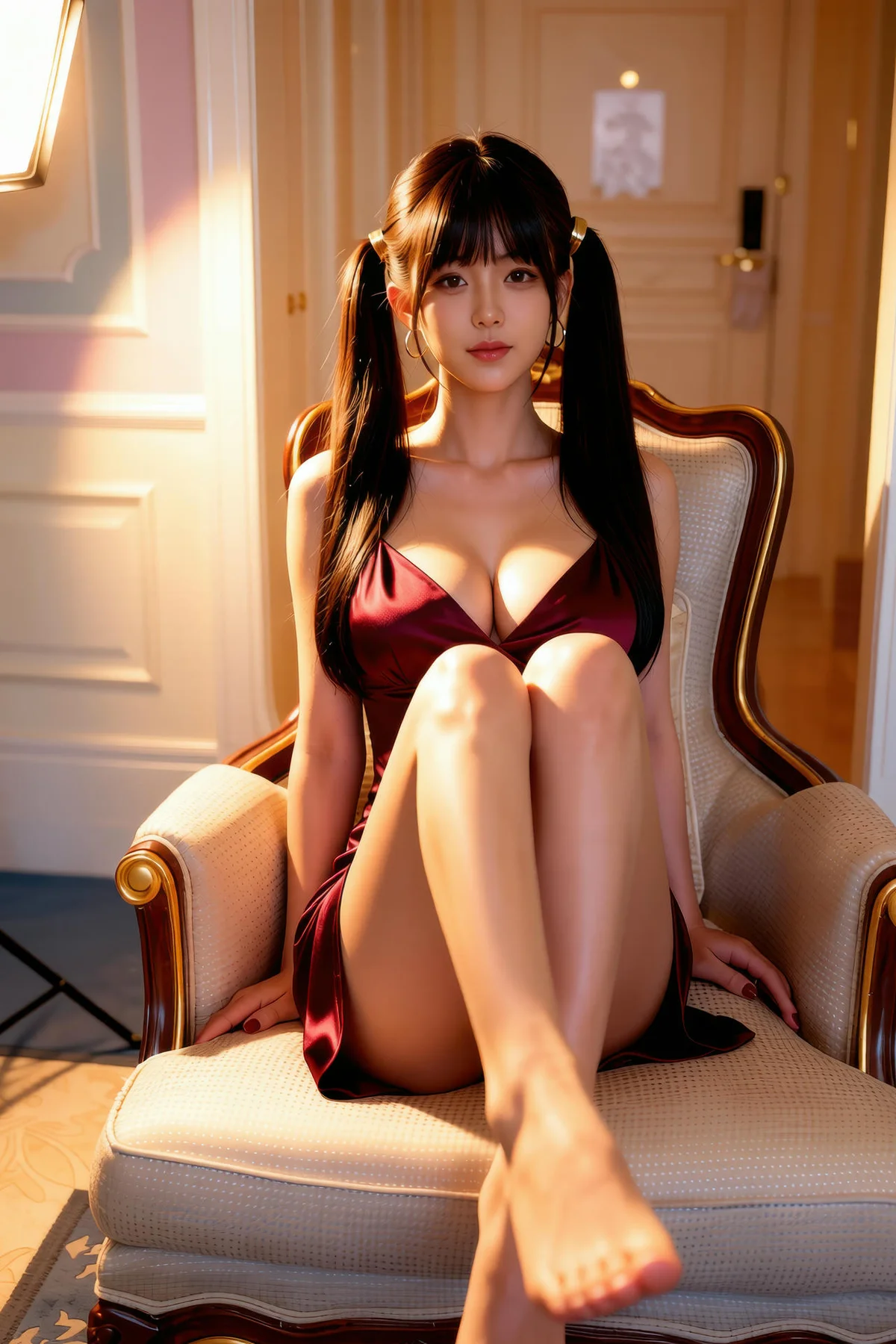 AIG  No.374 柚柚sasa丝绸美裙写真 - 22