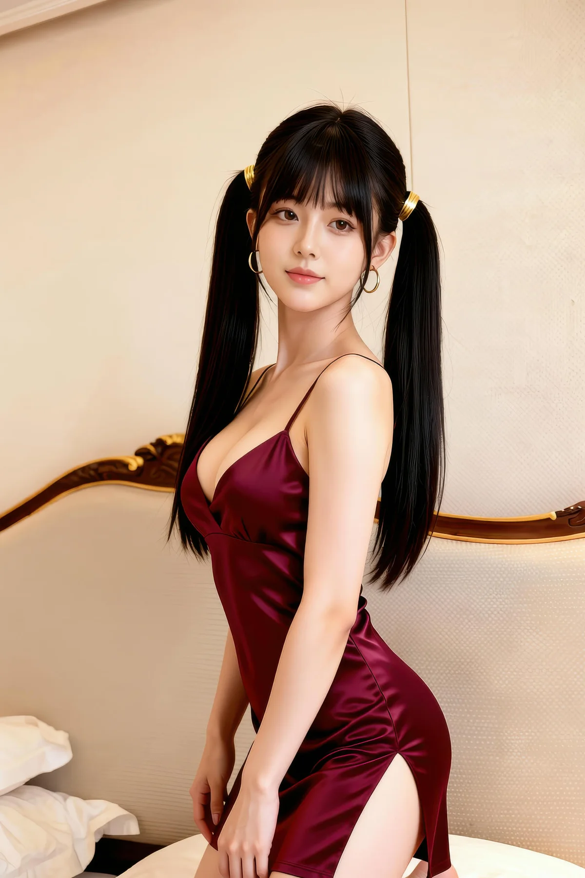 AIG  No.374 柚柚sasa丝绸美裙写真 - 39