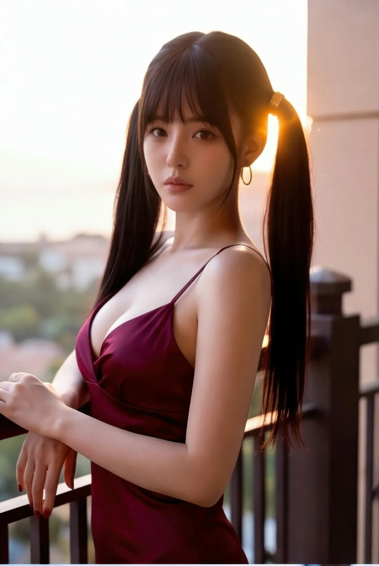 AIG  No.374 柚柚sasa丝绸美裙写真 - 46