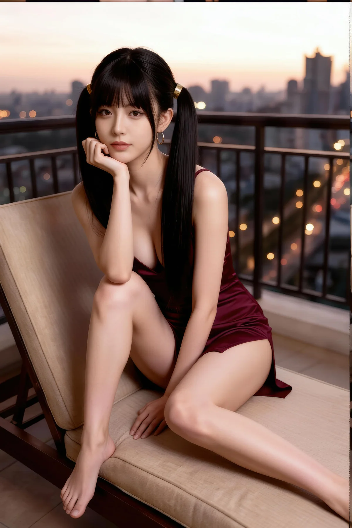 AIG  No.374 柚柚sasa丝绸美裙写真 - 53