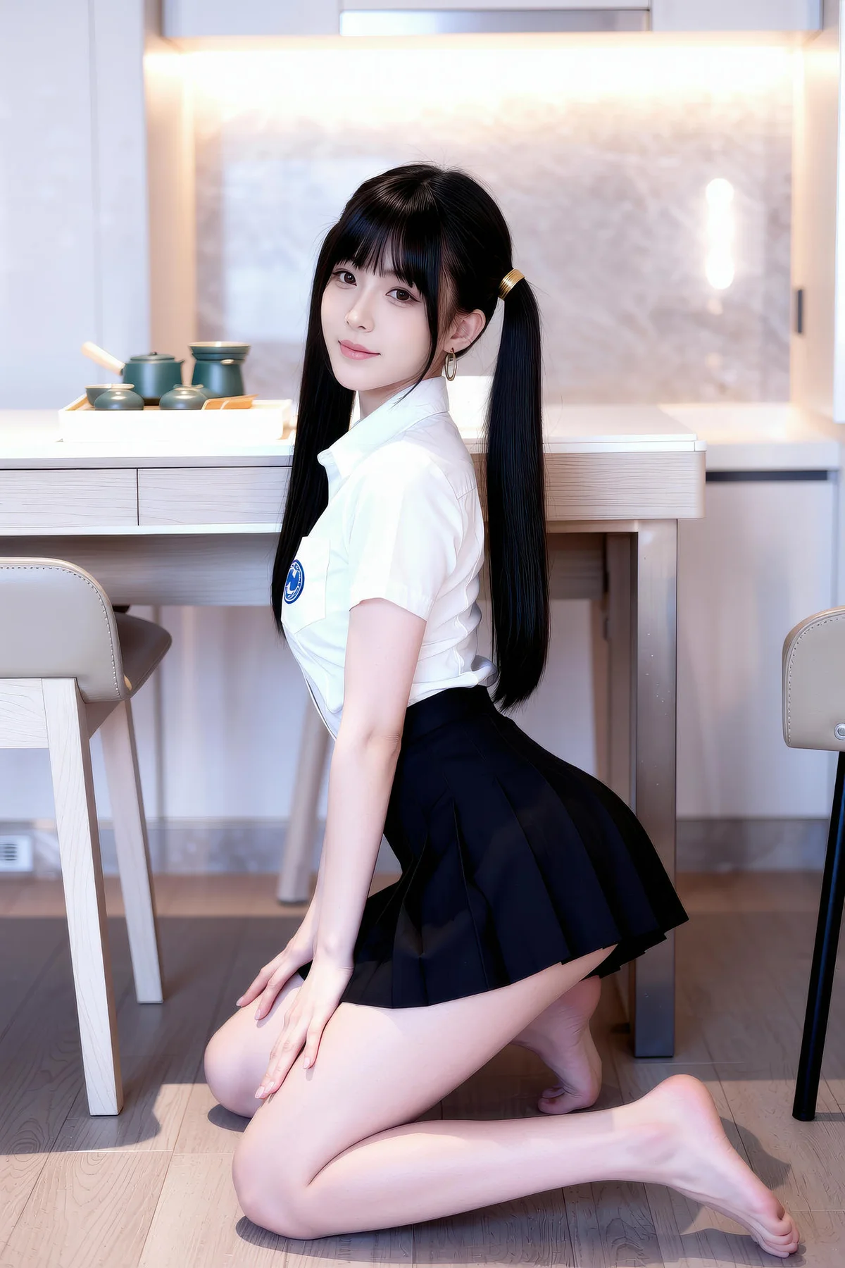 AIG  No.384 柚柚sasa制服jk少女 - 15
