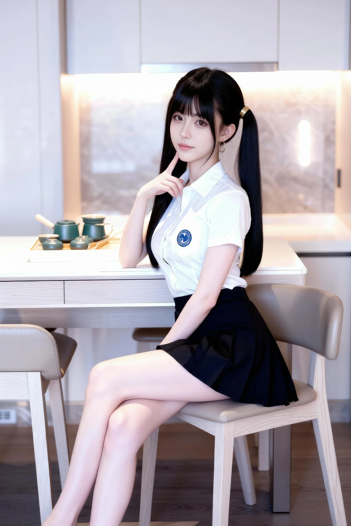 AIG  No.384 柚柚sasa制服jk少女 - 19