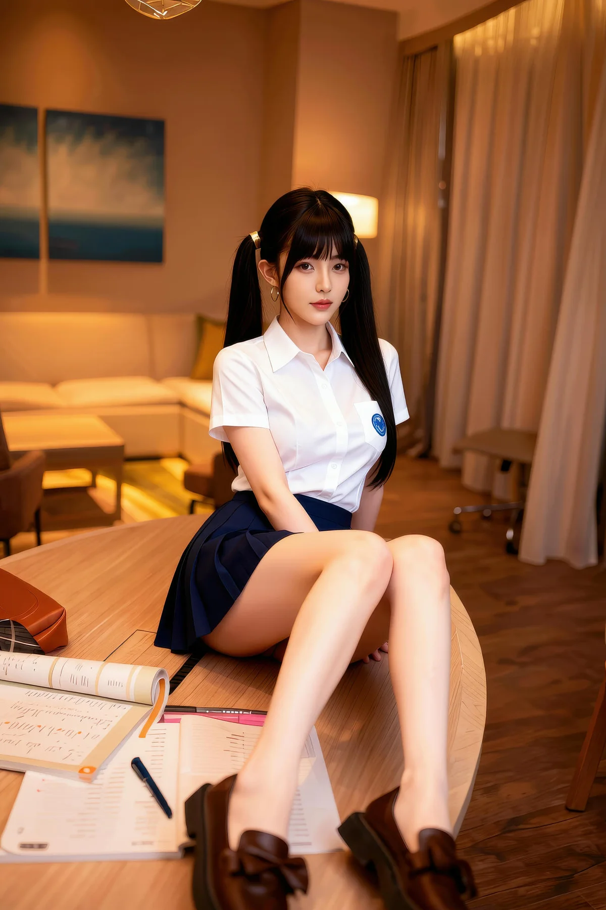 AIG  No.384 柚柚sasa制服jk少女 - 36
