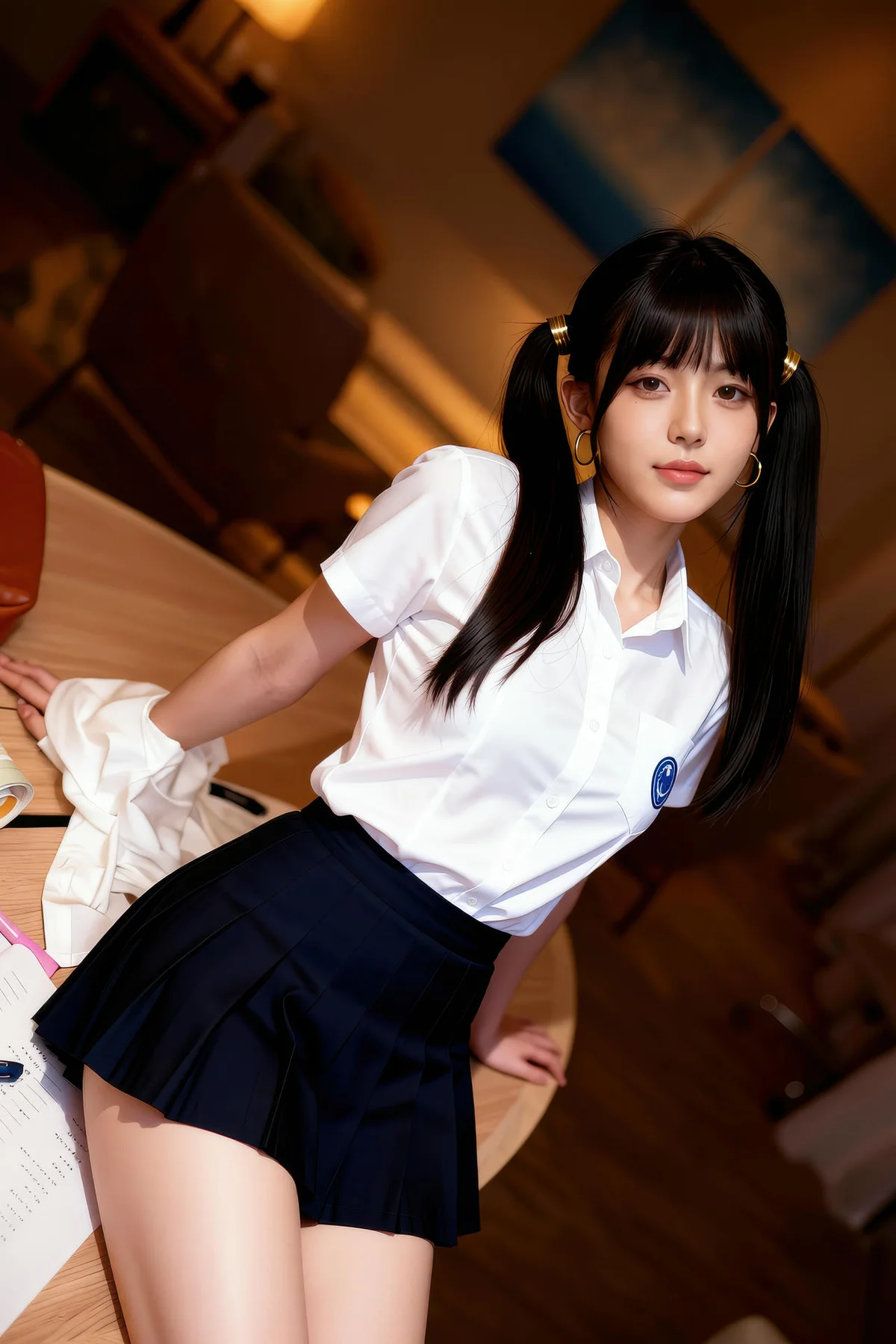 AIG  No.384 柚柚sasa制服jk少女 - 37