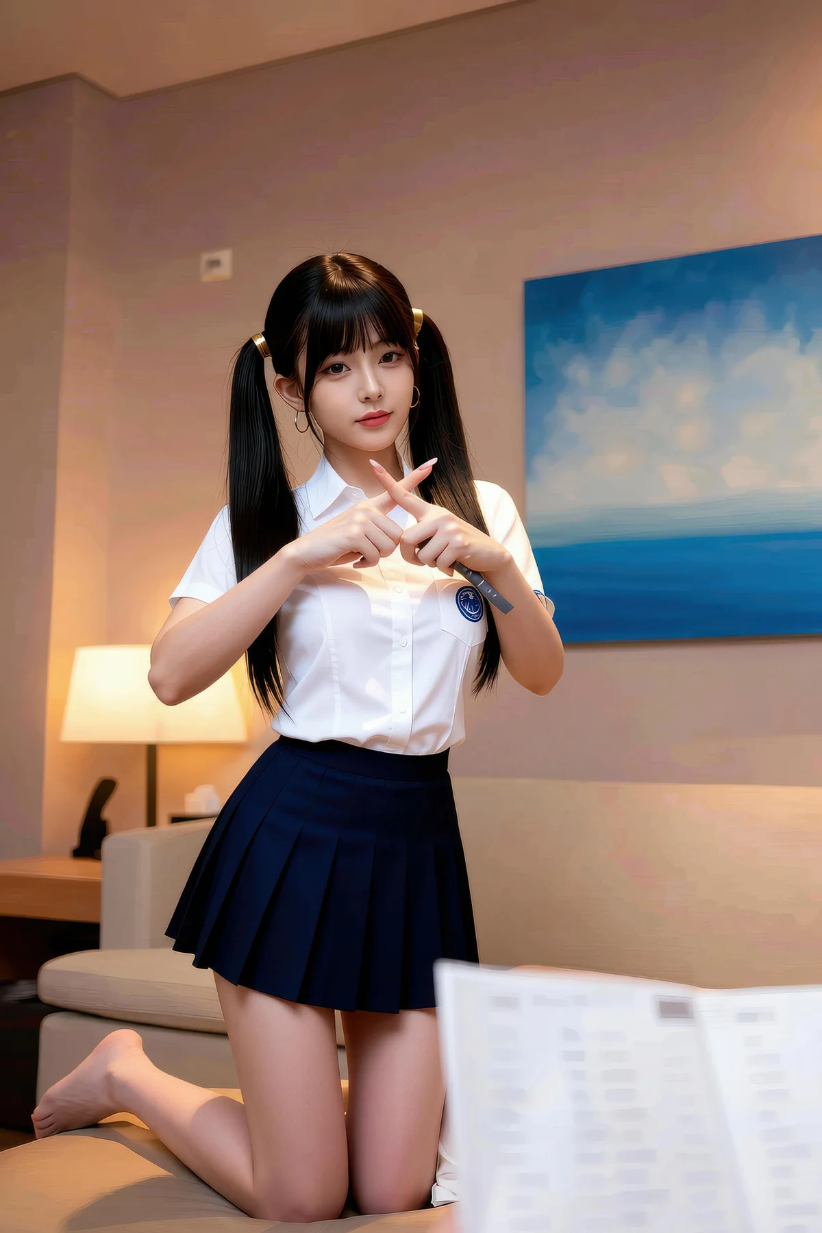 AIG  No.384 柚柚sasa制服jk少女 - 40