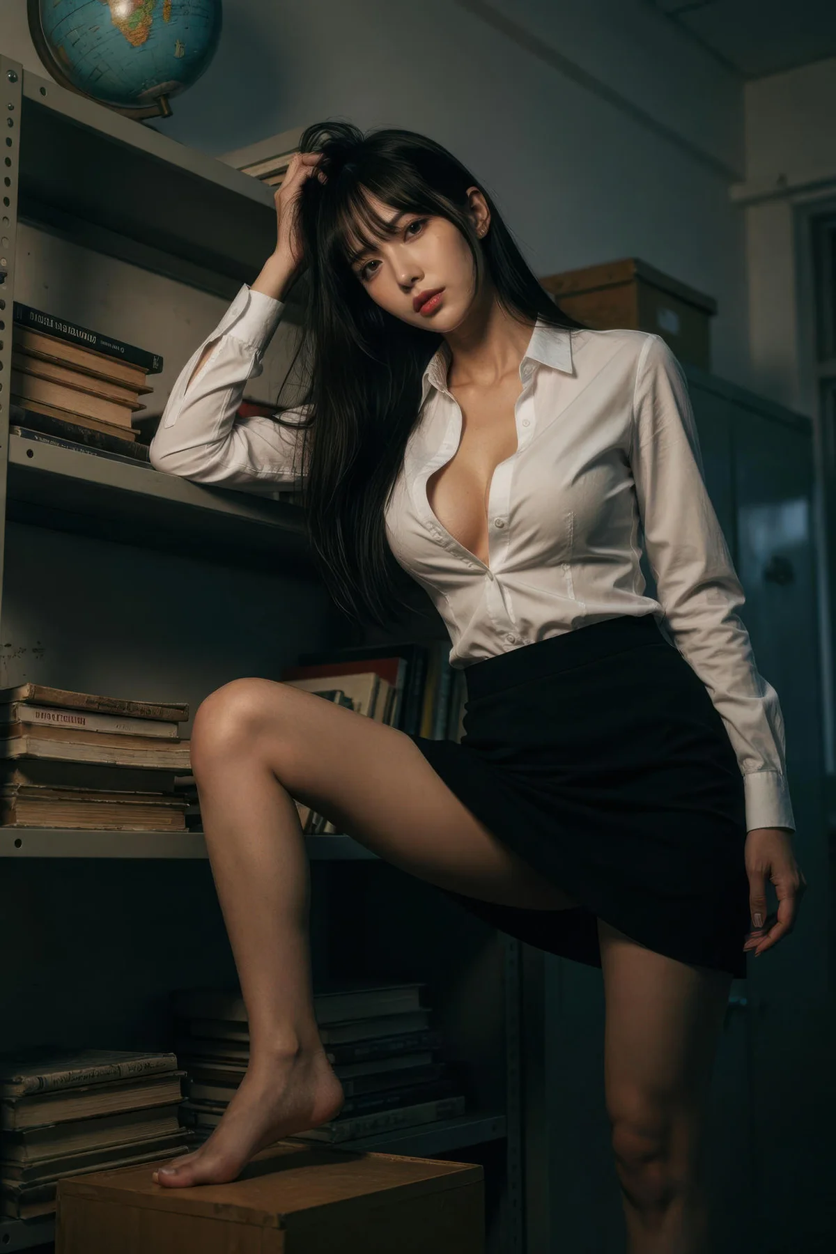 AIG  No.385 芭喜mila爆乳酥胸衬衫 - 30