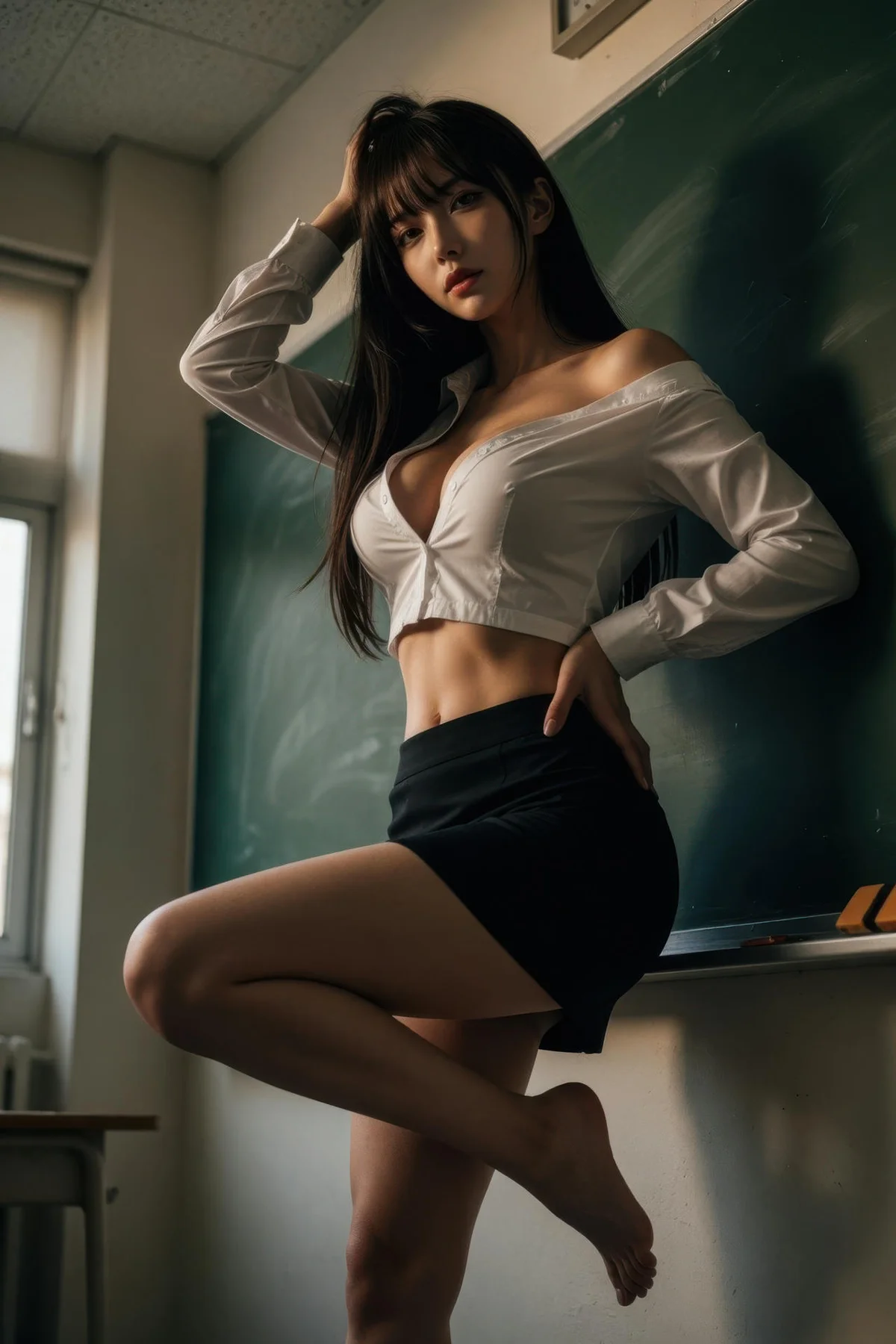 AIG  No.385 芭喜mila爆乳酥胸衬衫 - 34