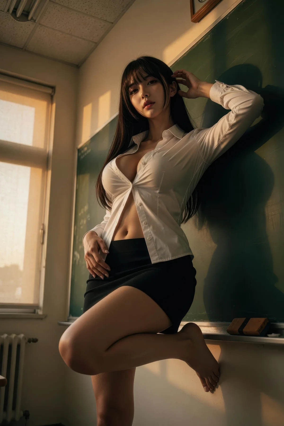 AIG  No.385 芭喜mila爆乳酥胸衬衫 - 37