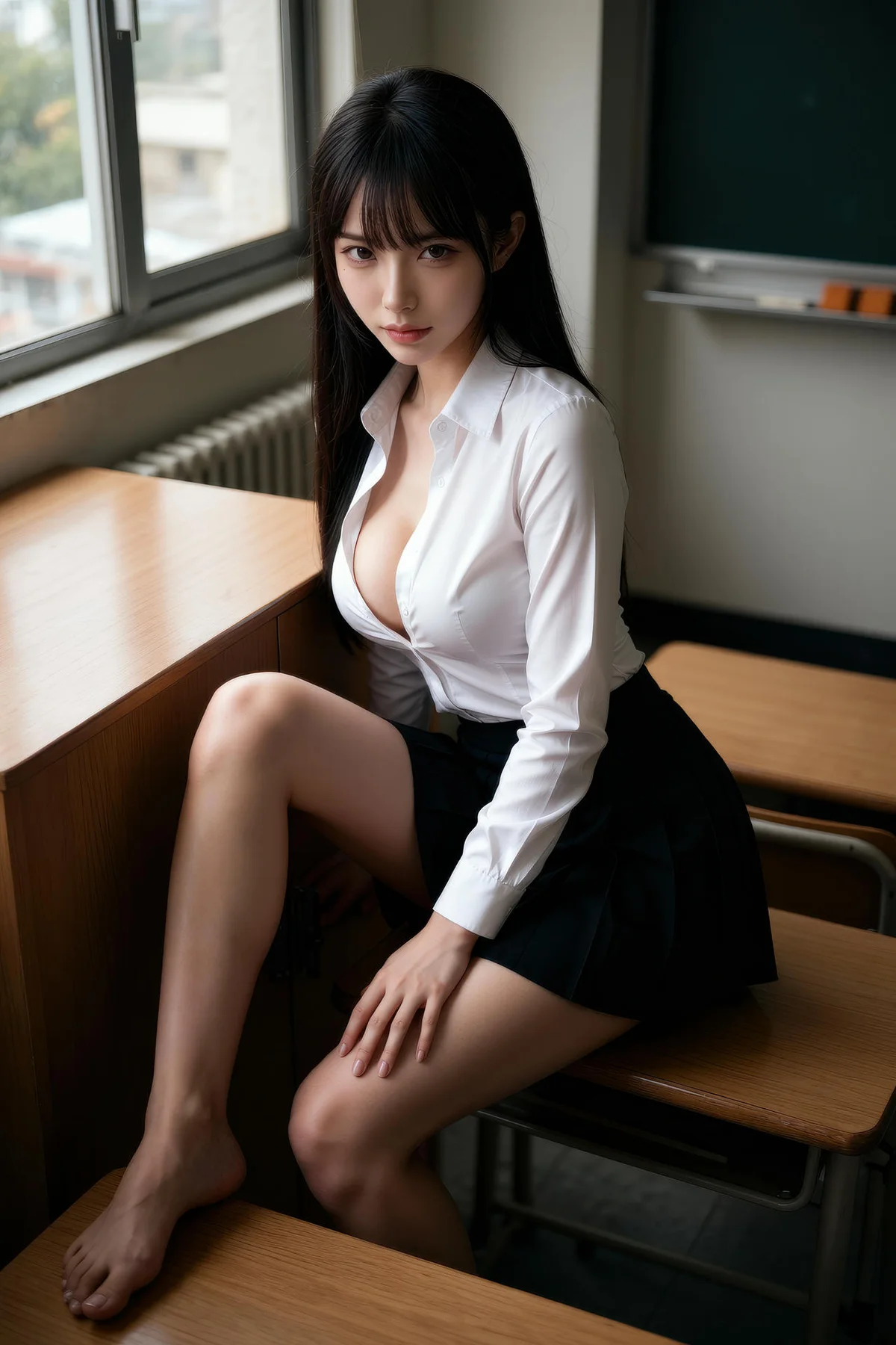 AIG  No.385 芭喜mila爆乳酥胸衬衫 - 43