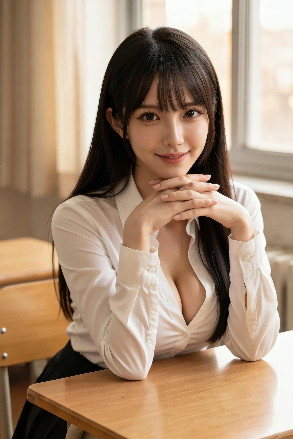 AIG  No.385 芭喜mila爆乳酥胸衬衫 - 58
