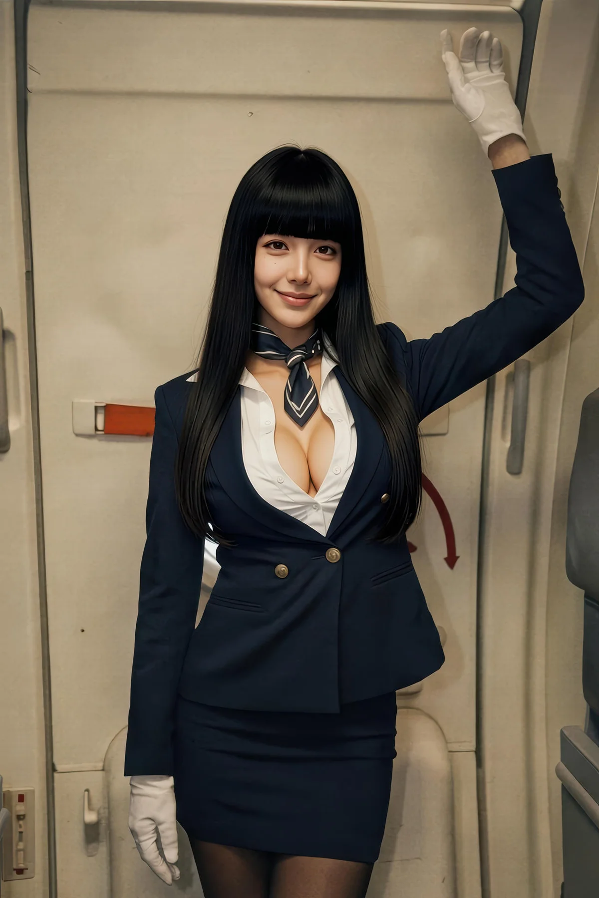 AIG  No.390 九歌lina黑丝高跟ol制服 - 30