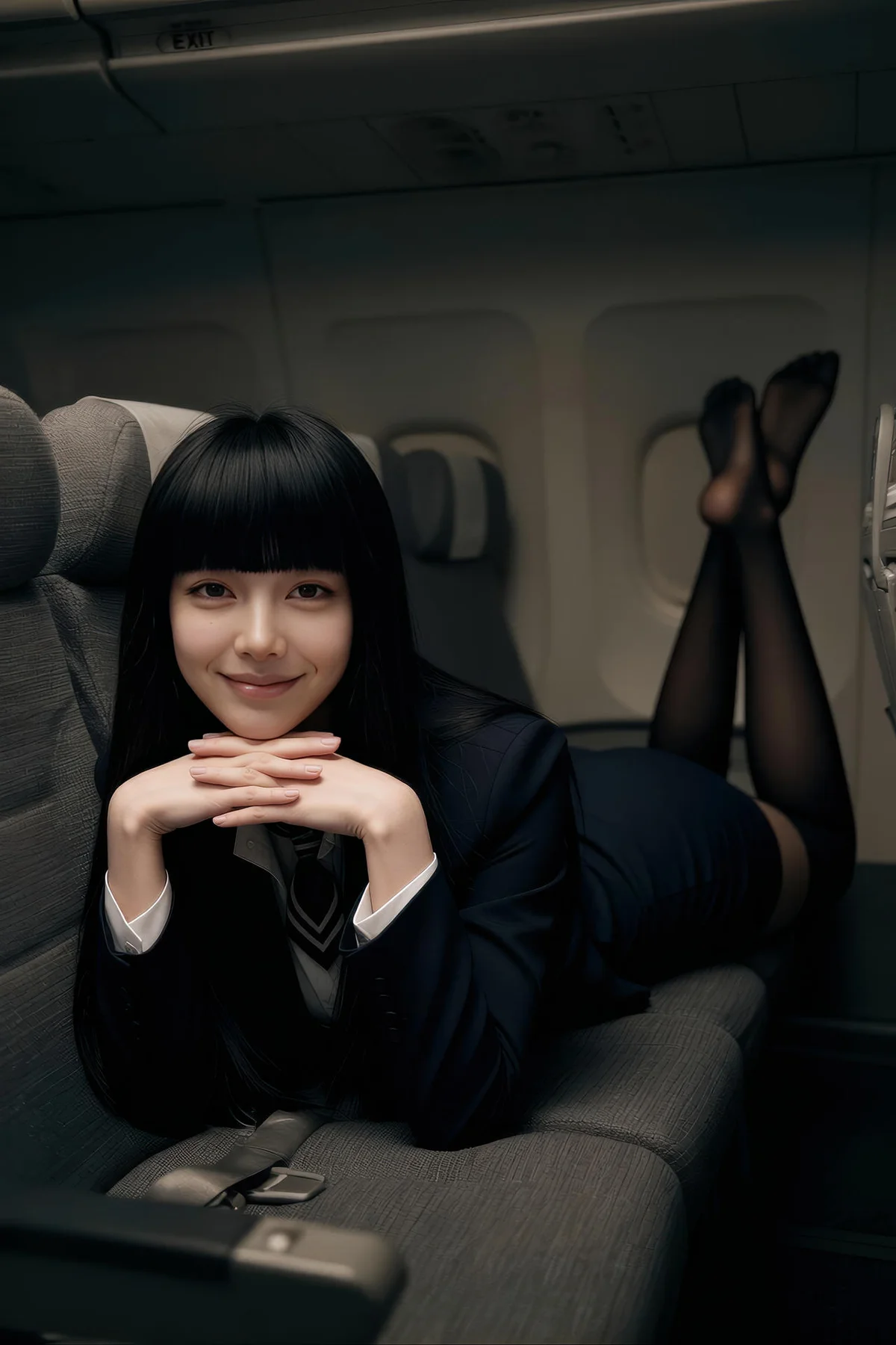 AIG  No.390 九歌lina黑丝高跟ol制服 - 58