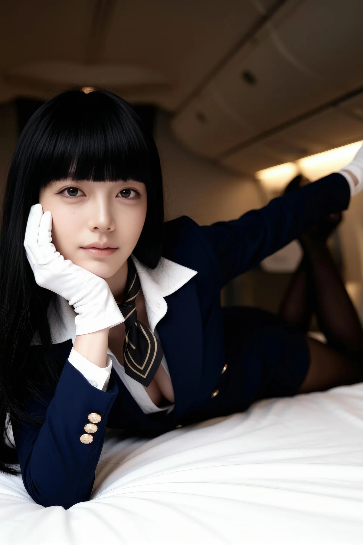 AIG  No.390 九歌lina黑丝高跟ol制服 - 77