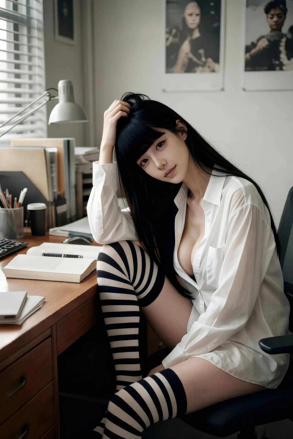 AIG  No.394 九歌lina爆乳衬衫玉肩 - 16