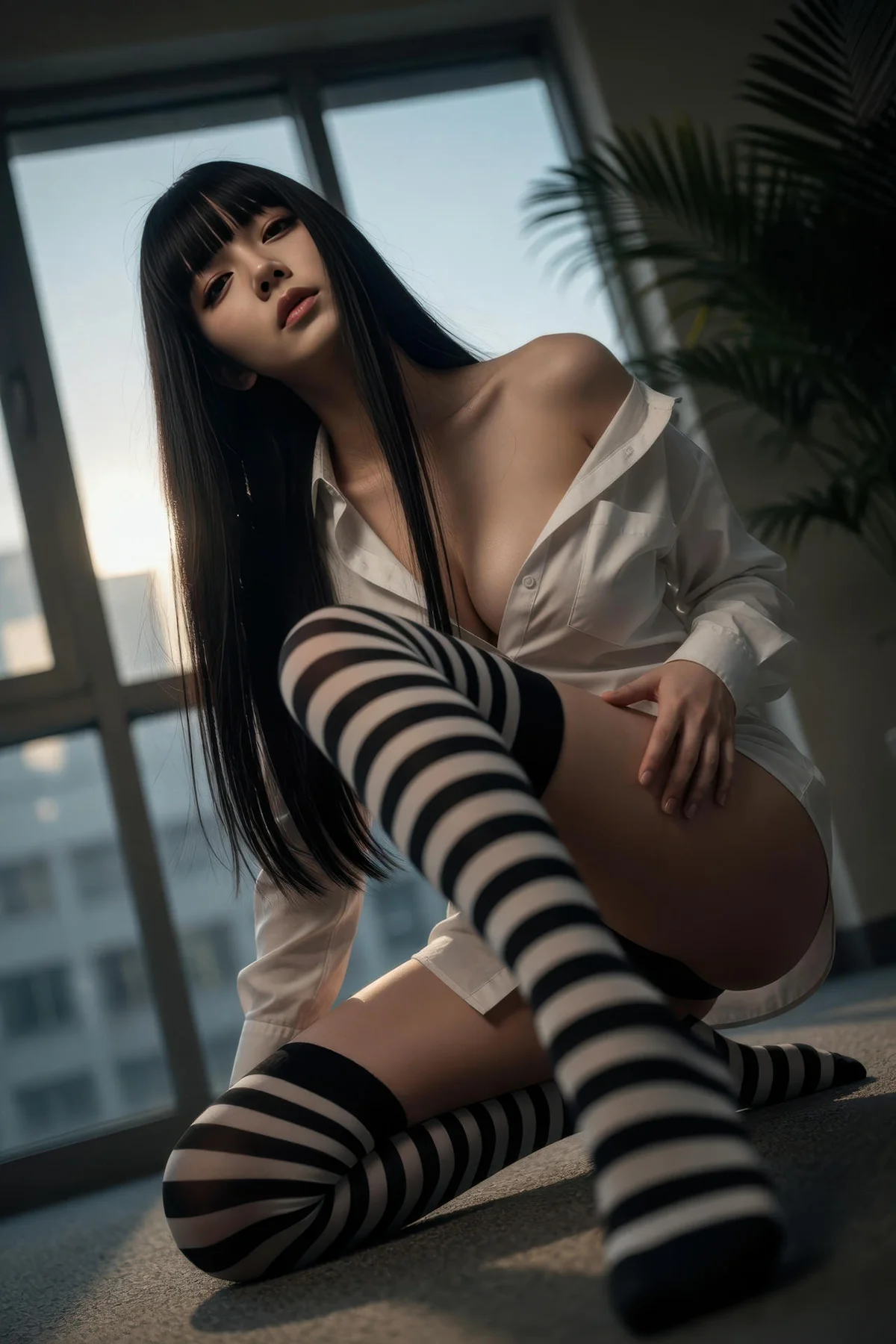 AIG  No.394 九歌lina爆乳衬衫玉肩 - 39