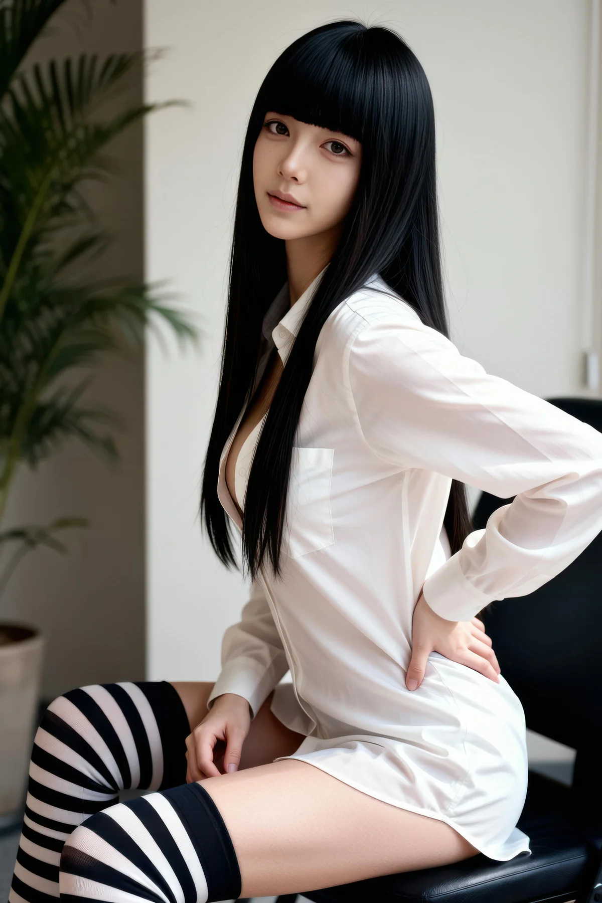 AIG  No.394 九歌lina爆乳衬衫玉肩 - 57