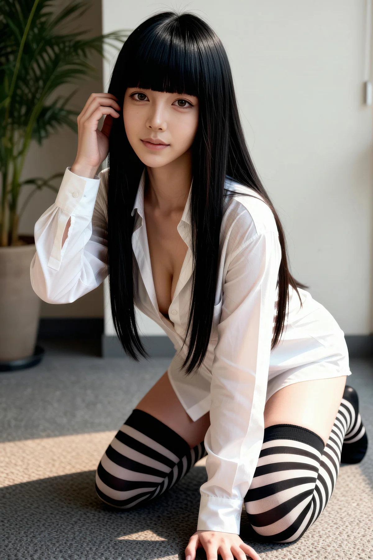 AIG  No.394 九歌lina爆乳衬衫玉肩 - 60