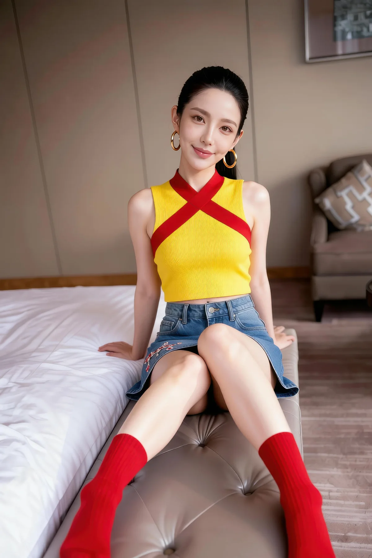AIG  No.395 米妹牛仔短裙写真 - 55